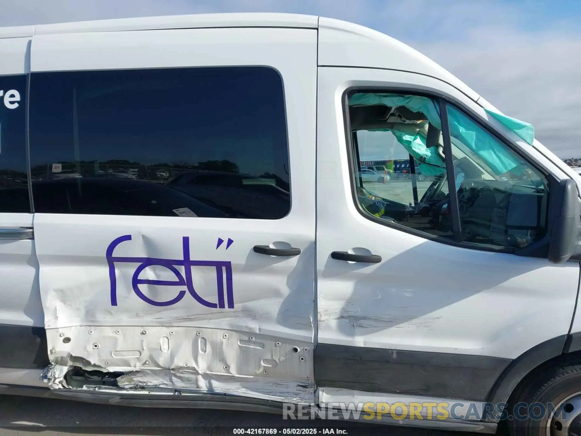 13 Photograph of a damaged car 1FBAX2CG6LKA25681 FORD TRANSIT-350 PASSENGER VAN 2020