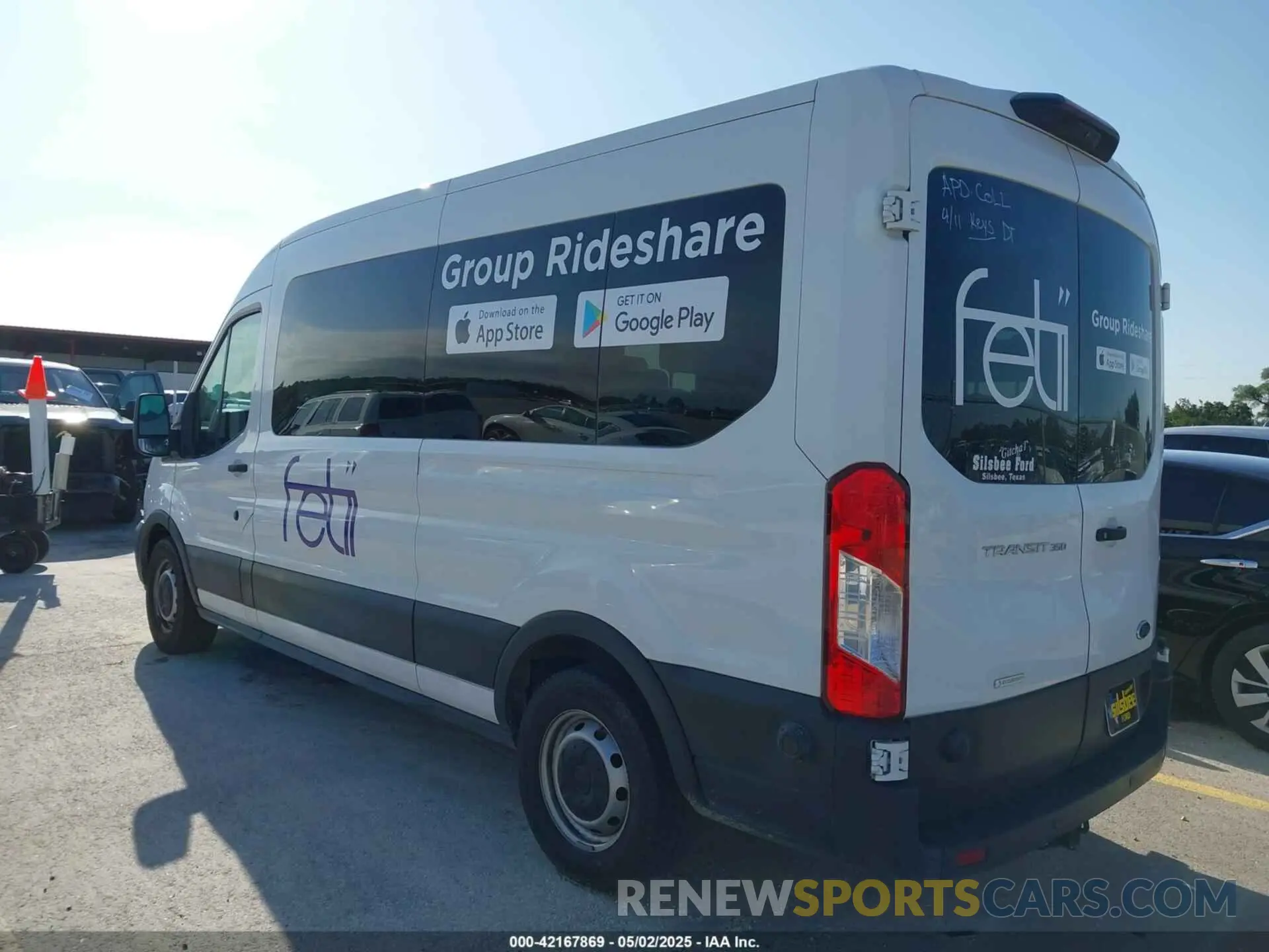3 Photograph of a damaged car 1FBAX2CG6LKA25681 FORD TRANSIT-350 PASSENGER VAN 2020