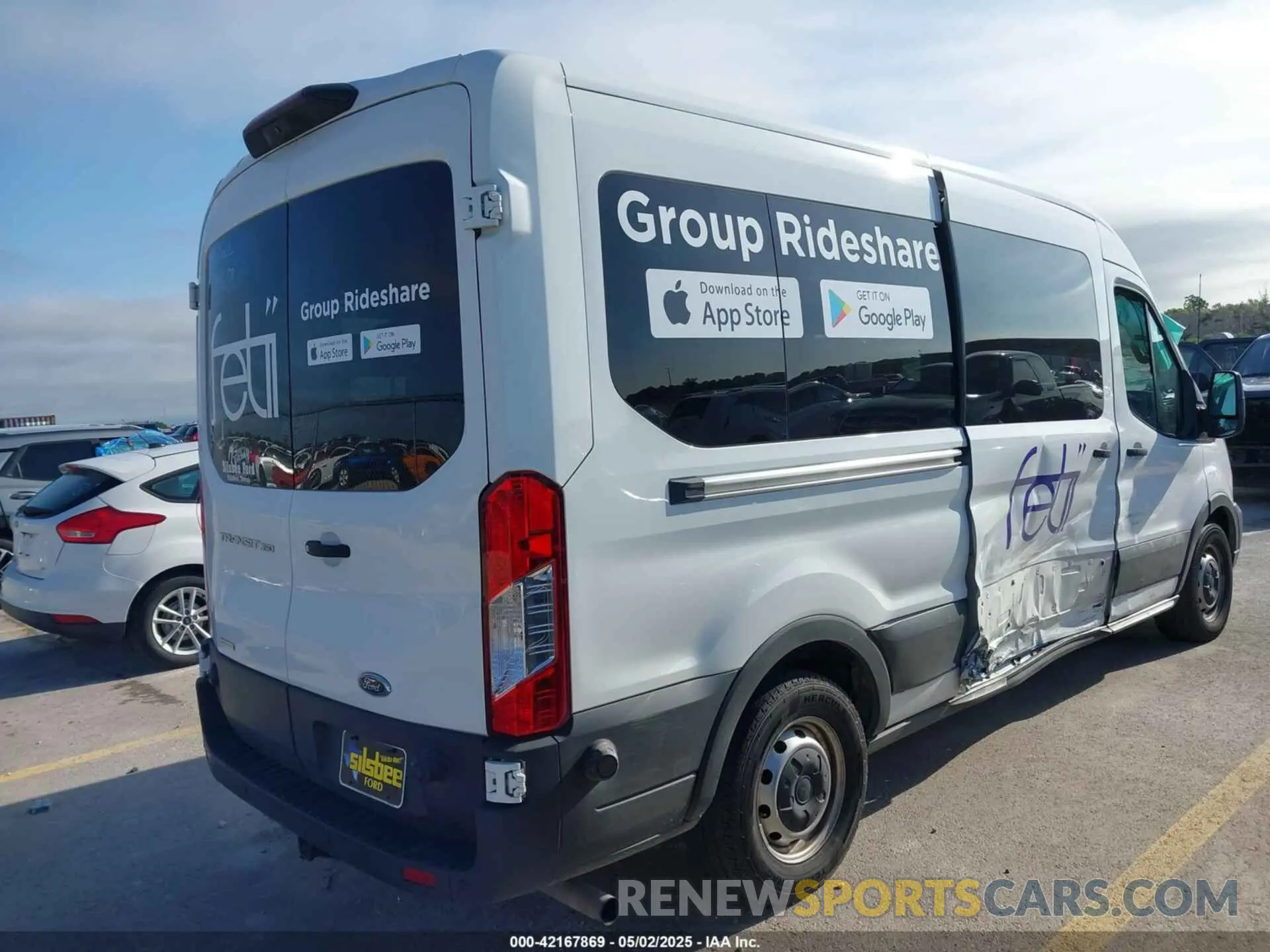 4 Photograph of a damaged car 1FBAX2CG6LKA25681 FORD TRANSIT-350 PASSENGER VAN 2020