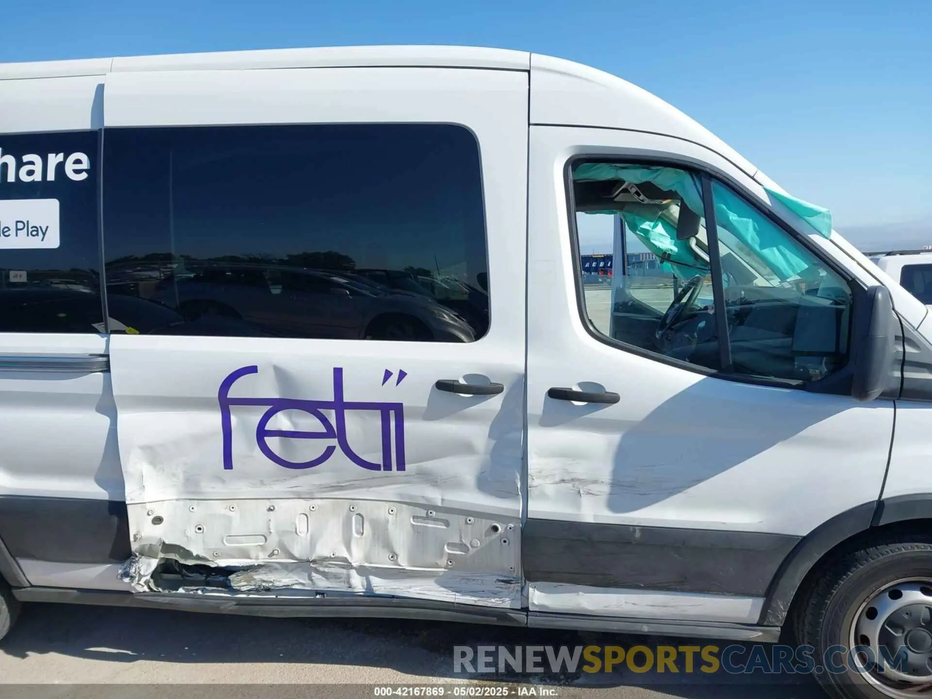 6 Photograph of a damaged car 1FBAX2CG6LKA25681 FORD TRANSIT-350 PASSENGER VAN 2020