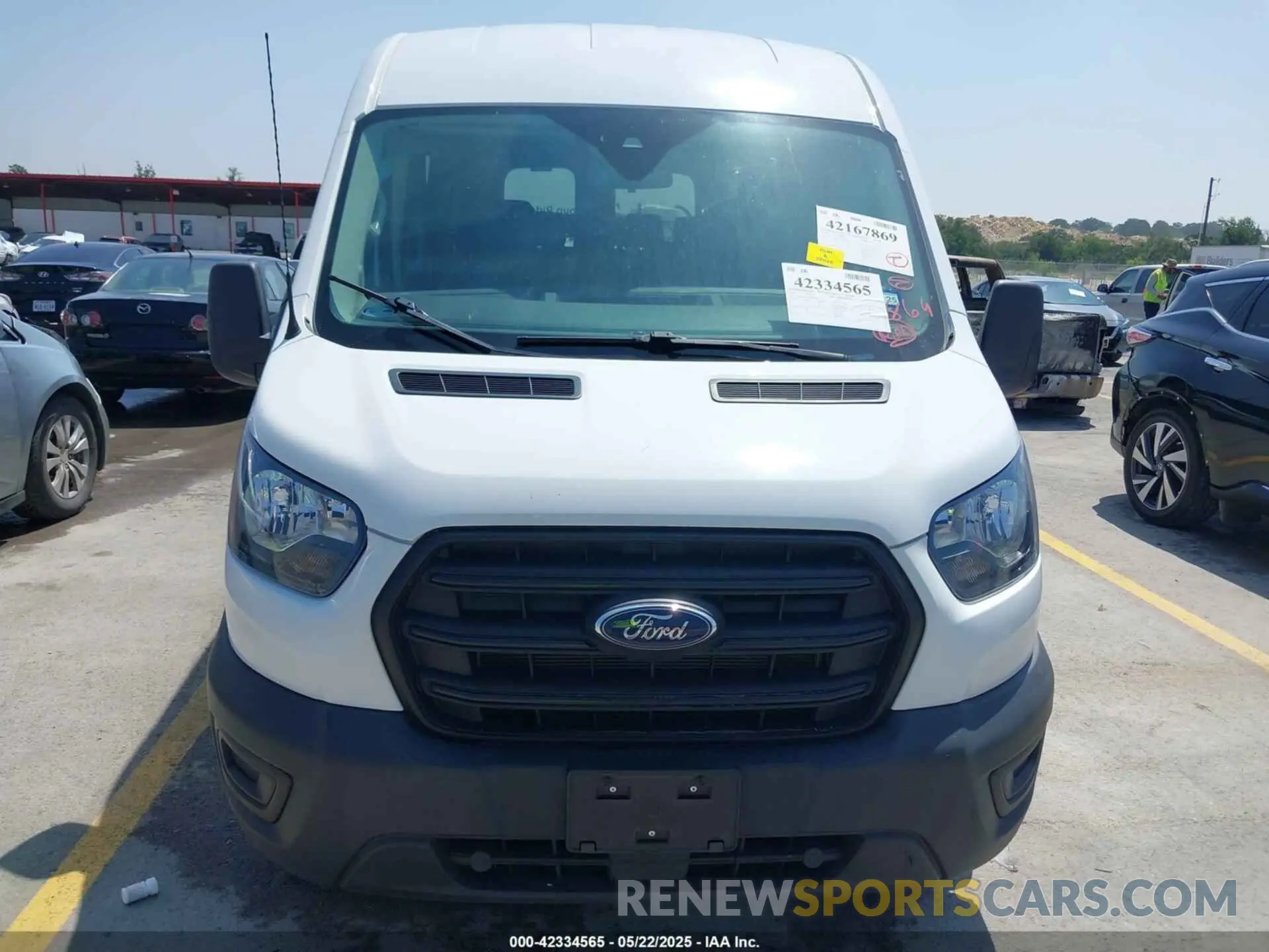 12 Photograph of a damaged car 1FBAX2CG7LKB42783 FORD TRANSIT-350 PASSENGER VAN 2020