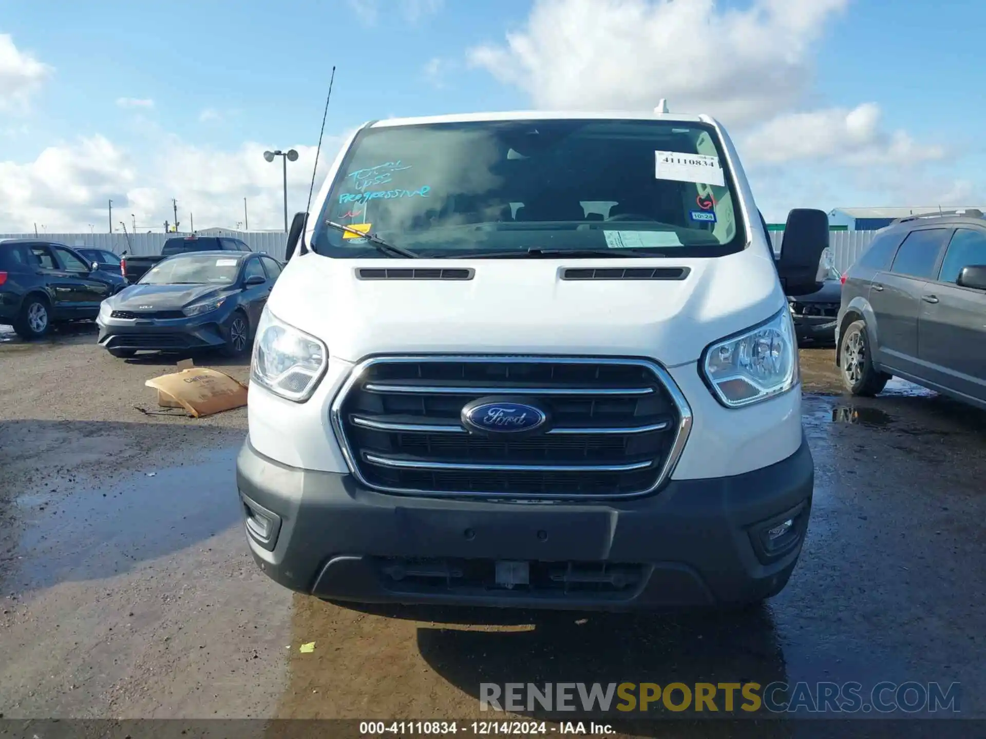 12 Photograph of a damaged car 1FBAX2Y81LKA26321 FORD TRANSIT-350 PASSENGER VAN 2020