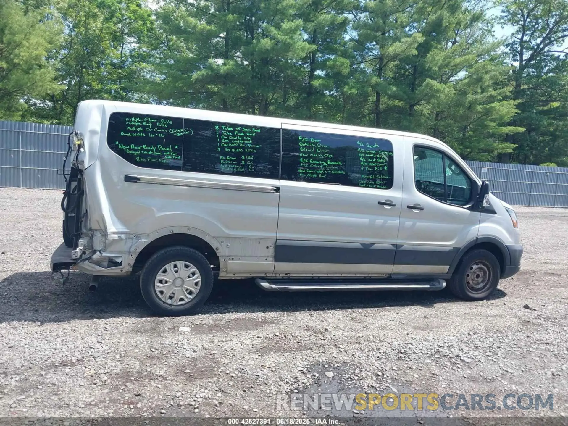 13 Photograph of a damaged car 1FBAX2Y85LKA33448 FORD TRANSIT-350 PASSENGER VAN 2020