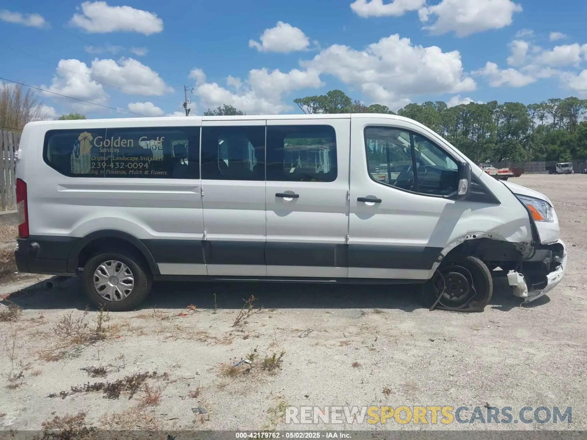 13 Photograph of a damaged car 1FBAX2Y86LKA22944 FORD TRANSIT-350 PASSENGER VAN 2020