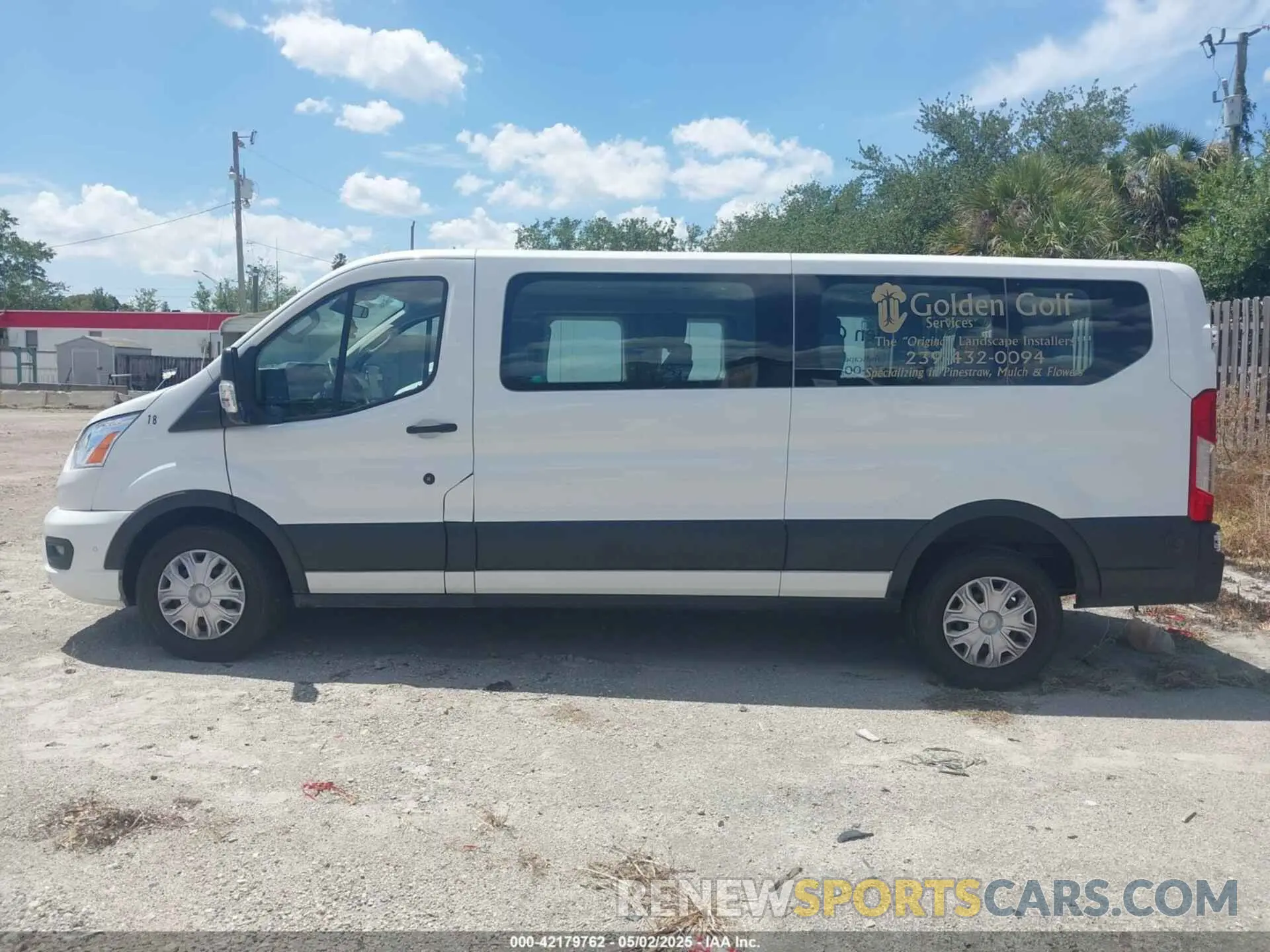 14 Photograph of a damaged car 1FBAX2Y86LKA22944 FORD TRANSIT-350 PASSENGER VAN 2020