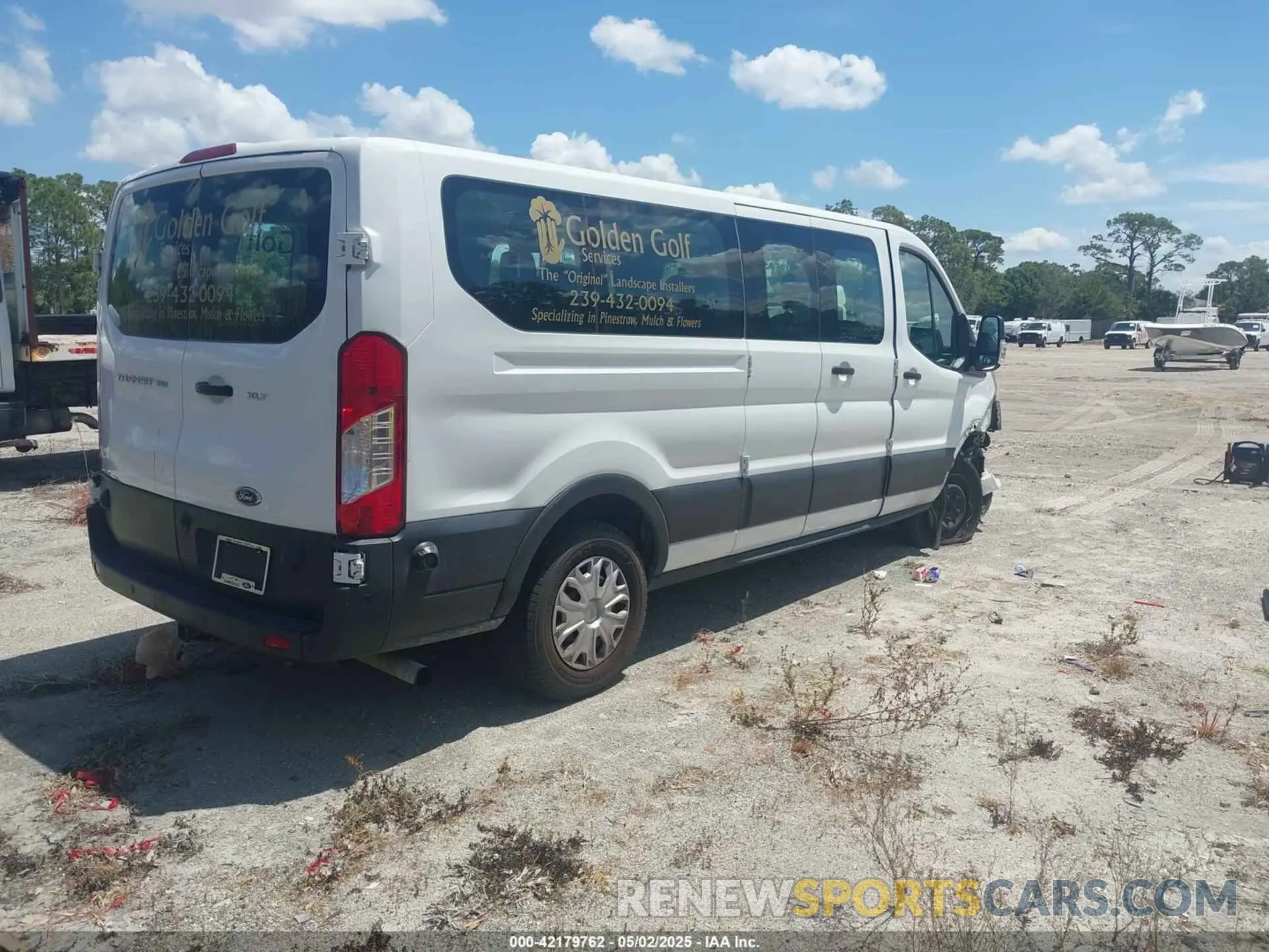 4 Photograph of a damaged car 1FBAX2Y86LKA22944 FORD TRANSIT-350 PASSENGER VAN 2020