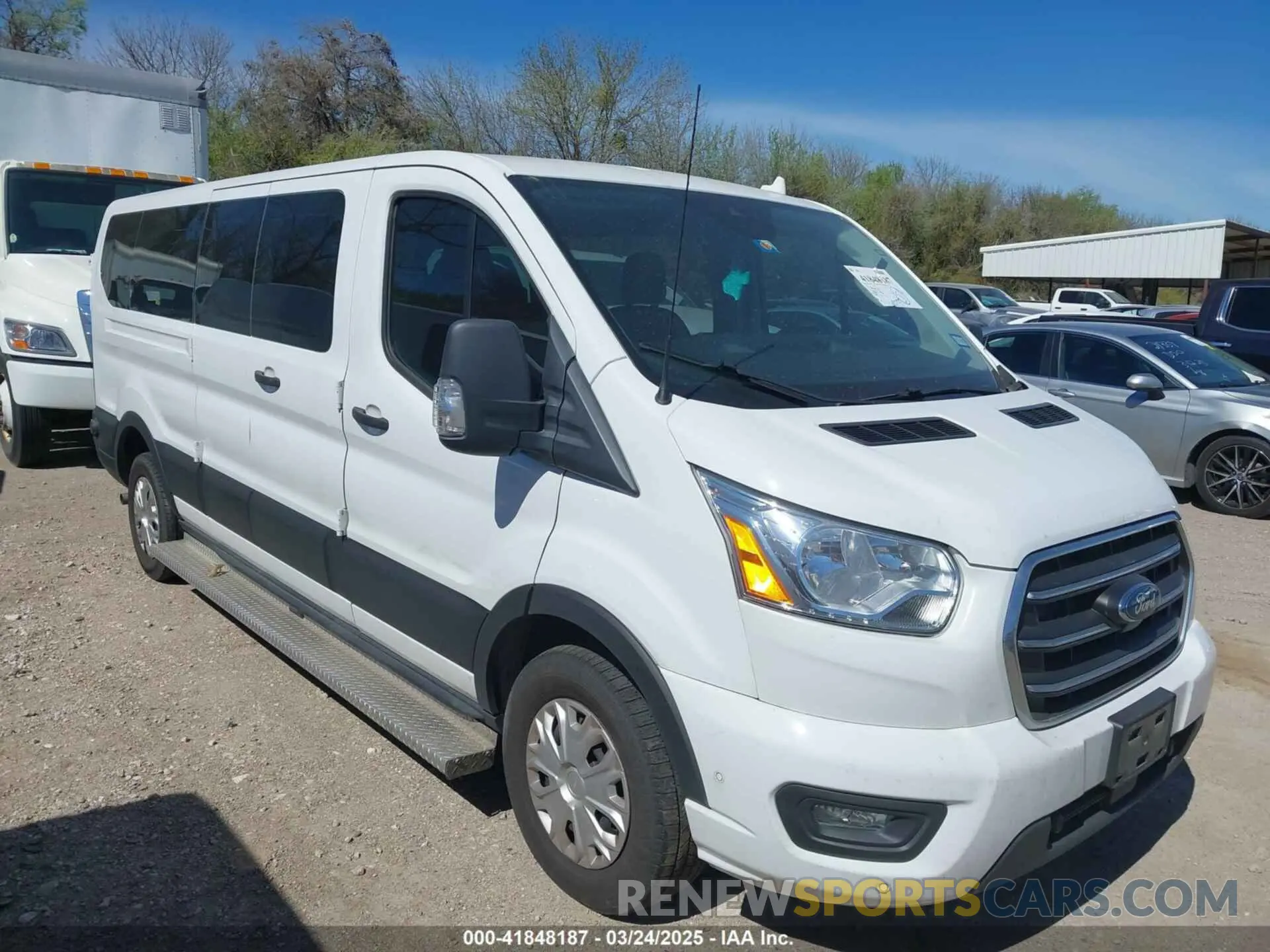 1 Photograph of a damaged car 1FBAX2Y86LKA23463 FORD TRANSIT-350 PASSENGER VAN 2020