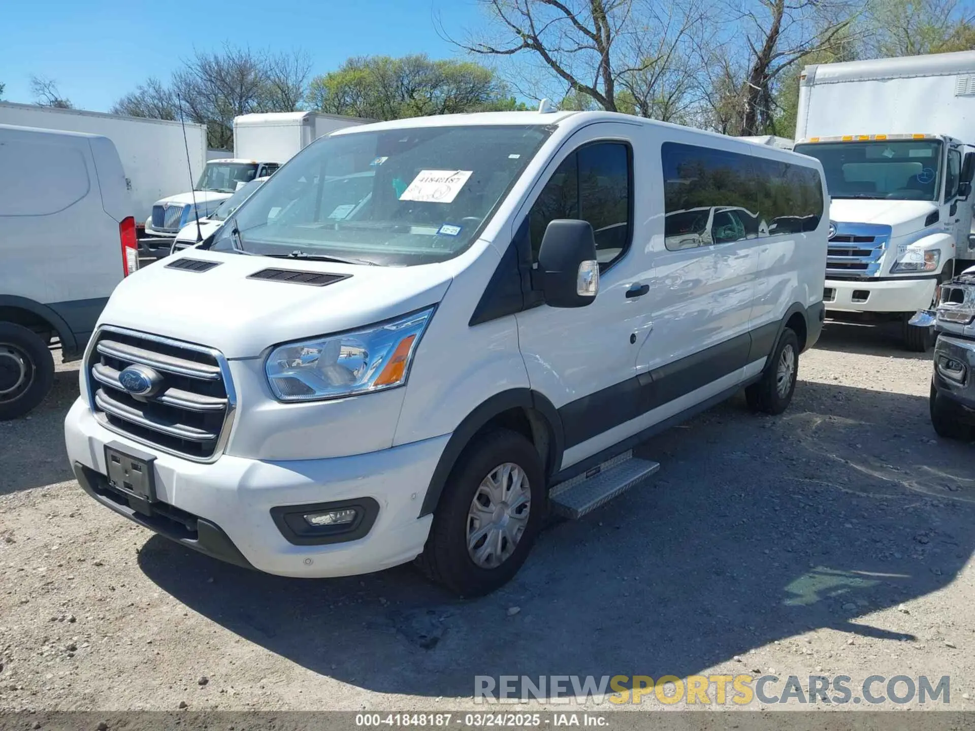 2 Photograph of a damaged car 1FBAX2Y86LKA23463 FORD TRANSIT-350 PASSENGER VAN 2020