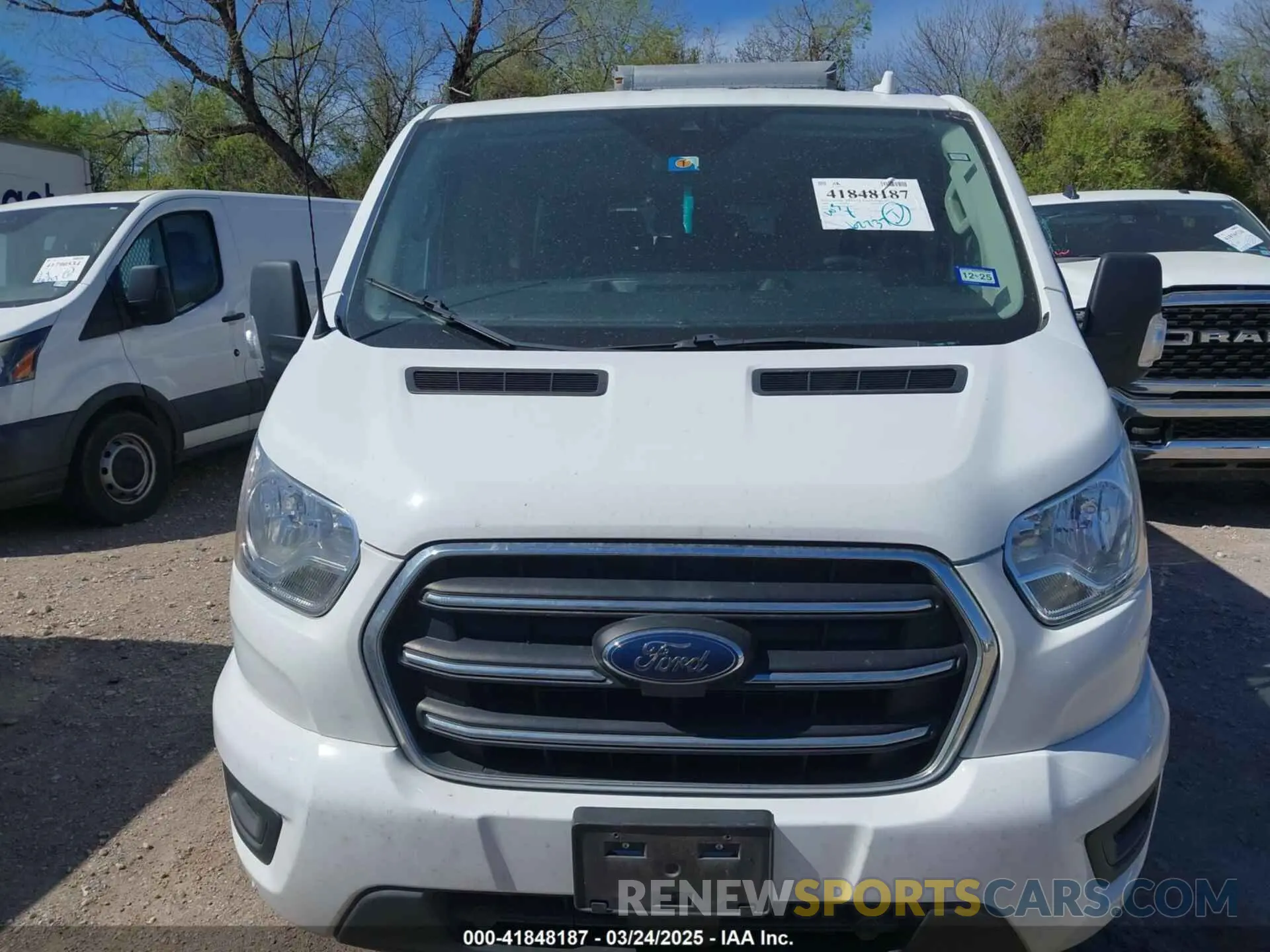6 Photograph of a damaged car 1FBAX2Y86LKA23463 FORD TRANSIT-350 PASSENGER VAN 2020