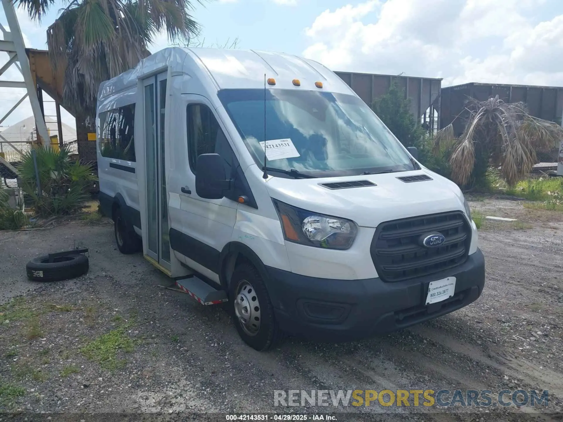 1 Photograph of a damaged car 1FDVU4X8XLKB61876 FORD TRANSIT-350 PASSENGER VAN 2020