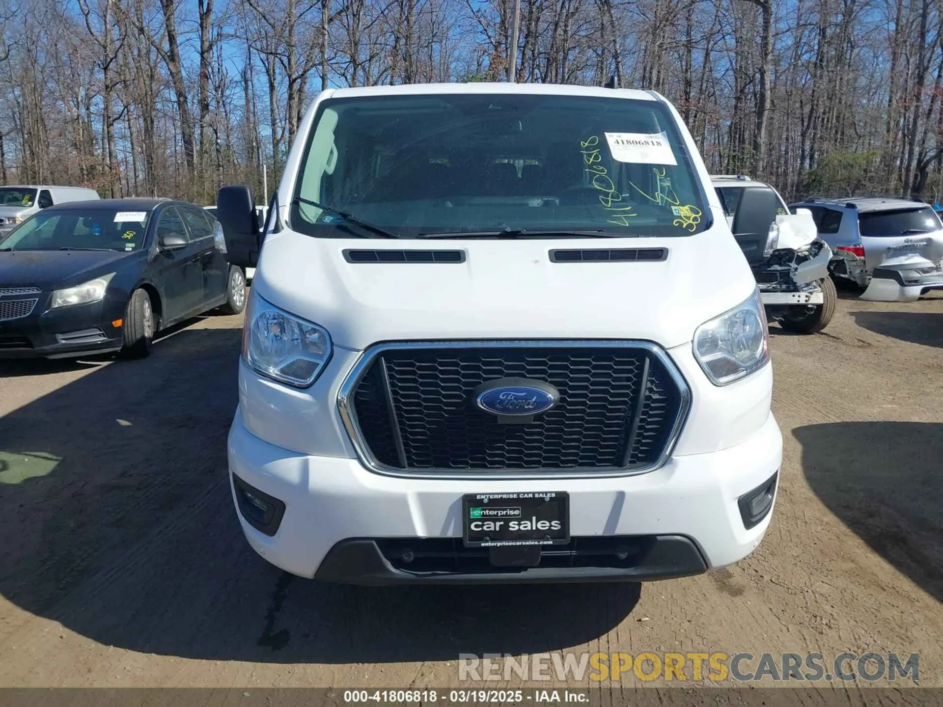 12 Photograph of a damaged car 1FBAX2Y83MKA49312 FORD TRANSIT-350 PASSENGER VAN 2021