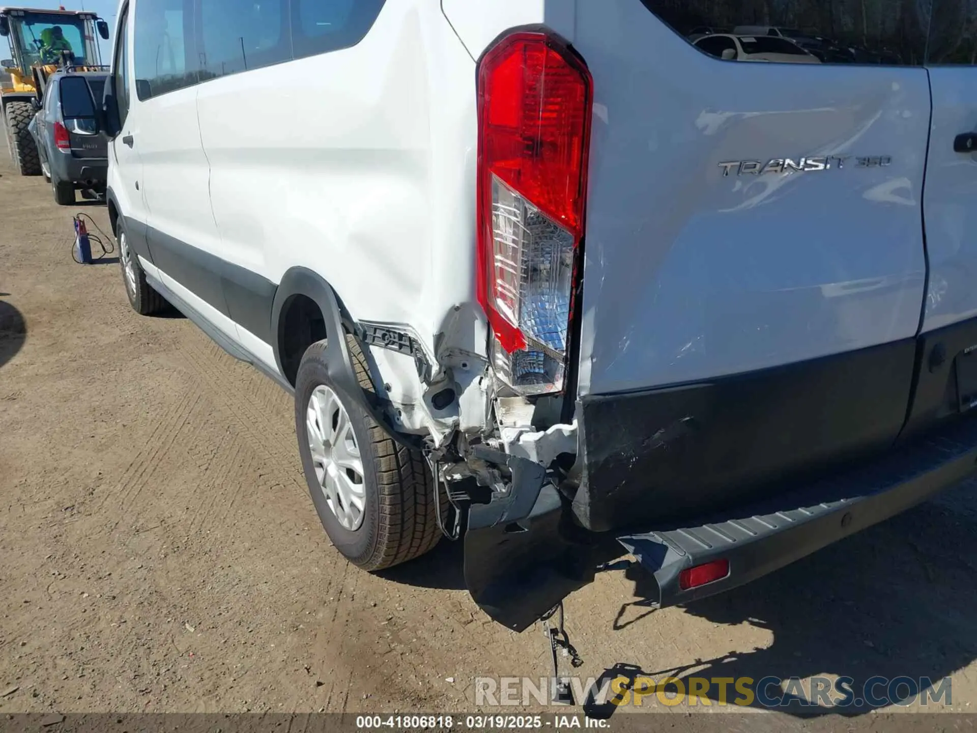 6 Photograph of a damaged car 1FBAX2Y83MKA49312 FORD TRANSIT-350 PASSENGER VAN 2021