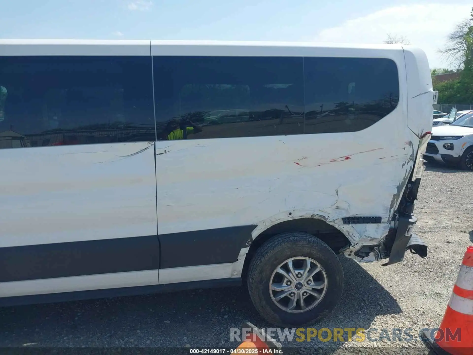 6 Photograph of a damaged car 1FBAX2Y84MKA14973 FORD TRANSIT-350 PASSENGER VAN 2021