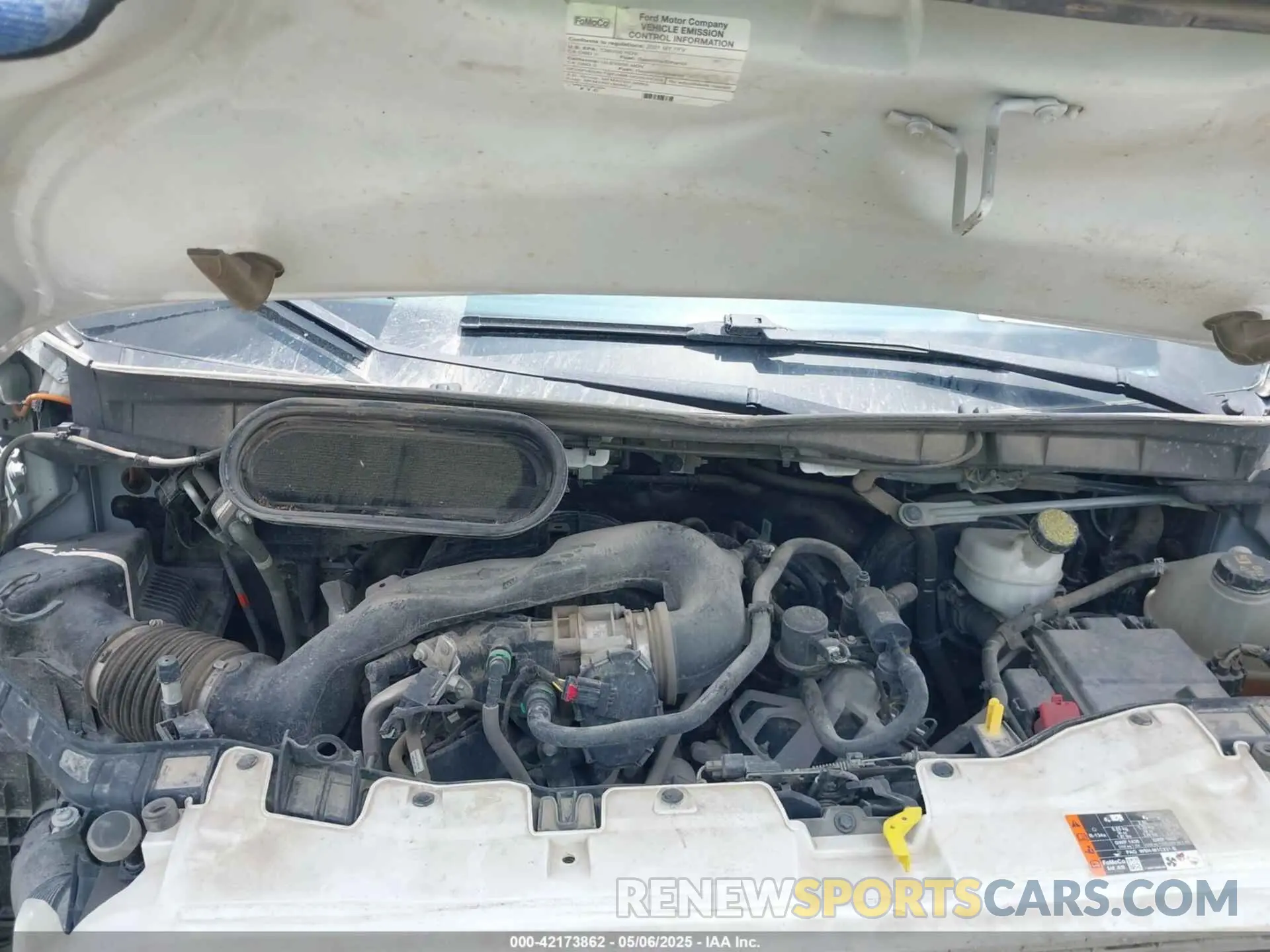 10 Photograph of a damaged car 1FBAX2Y88MKA13051 FORD TRANSIT-350 PASSENGER VAN 2021