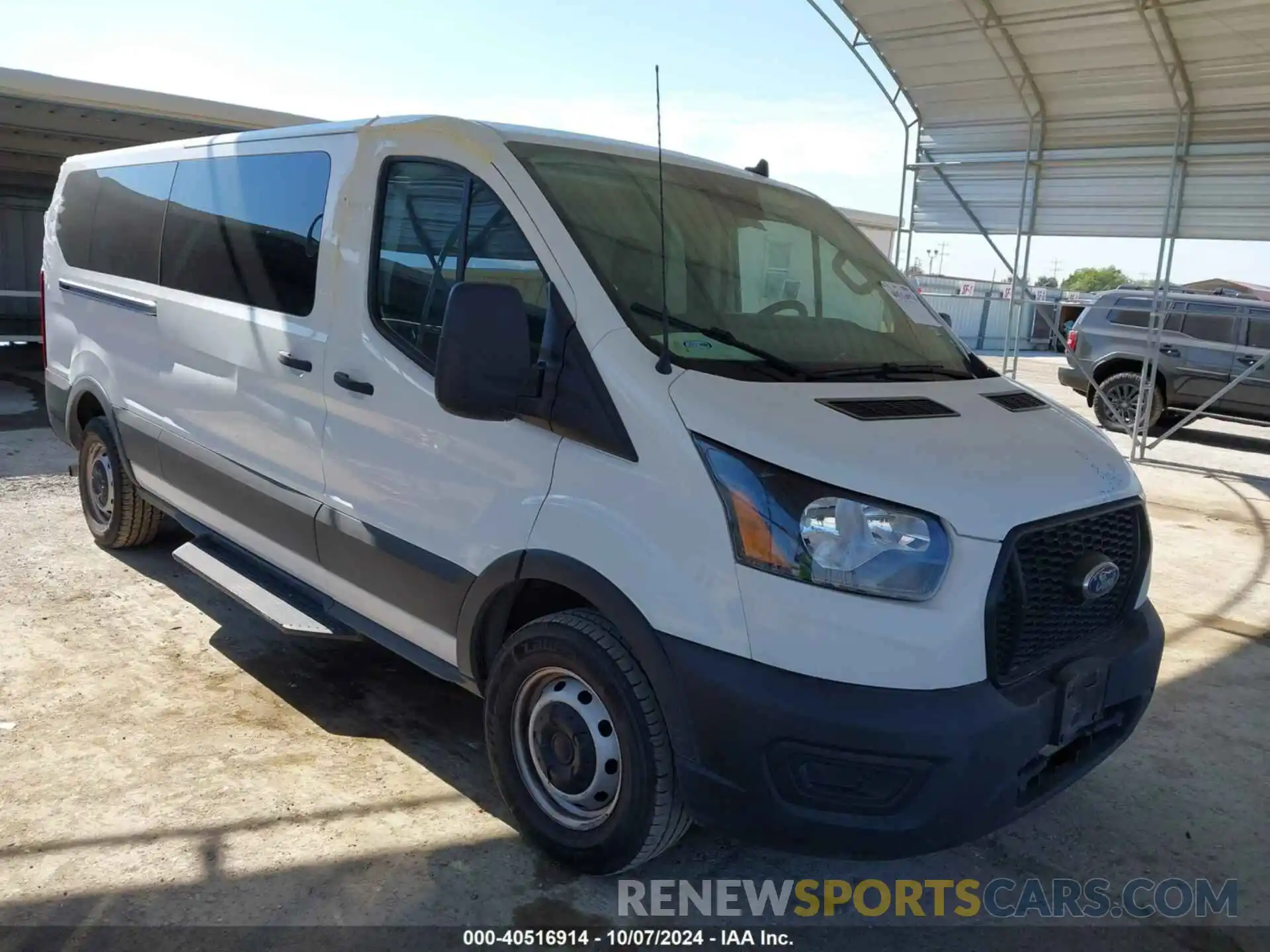 1 Photograph of a damaged car 1FBAX2Y88MKA48379 FORD TRANSIT-350 PASSENGER VAN 2021