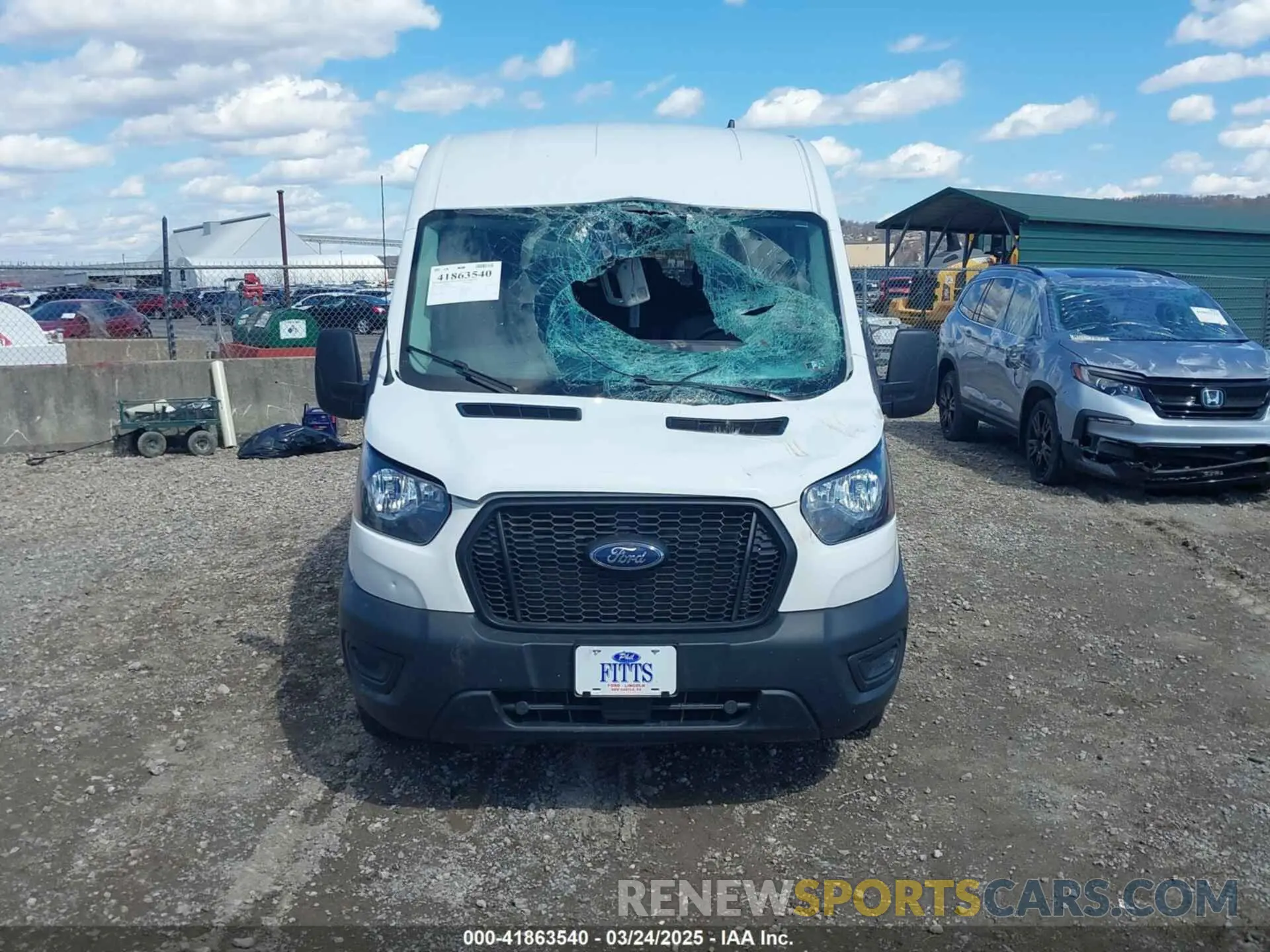 12 Photograph of a damaged car 1FBAX9C89MKA84050 FORD TRANSIT-350 PASSENGER VAN 2021
