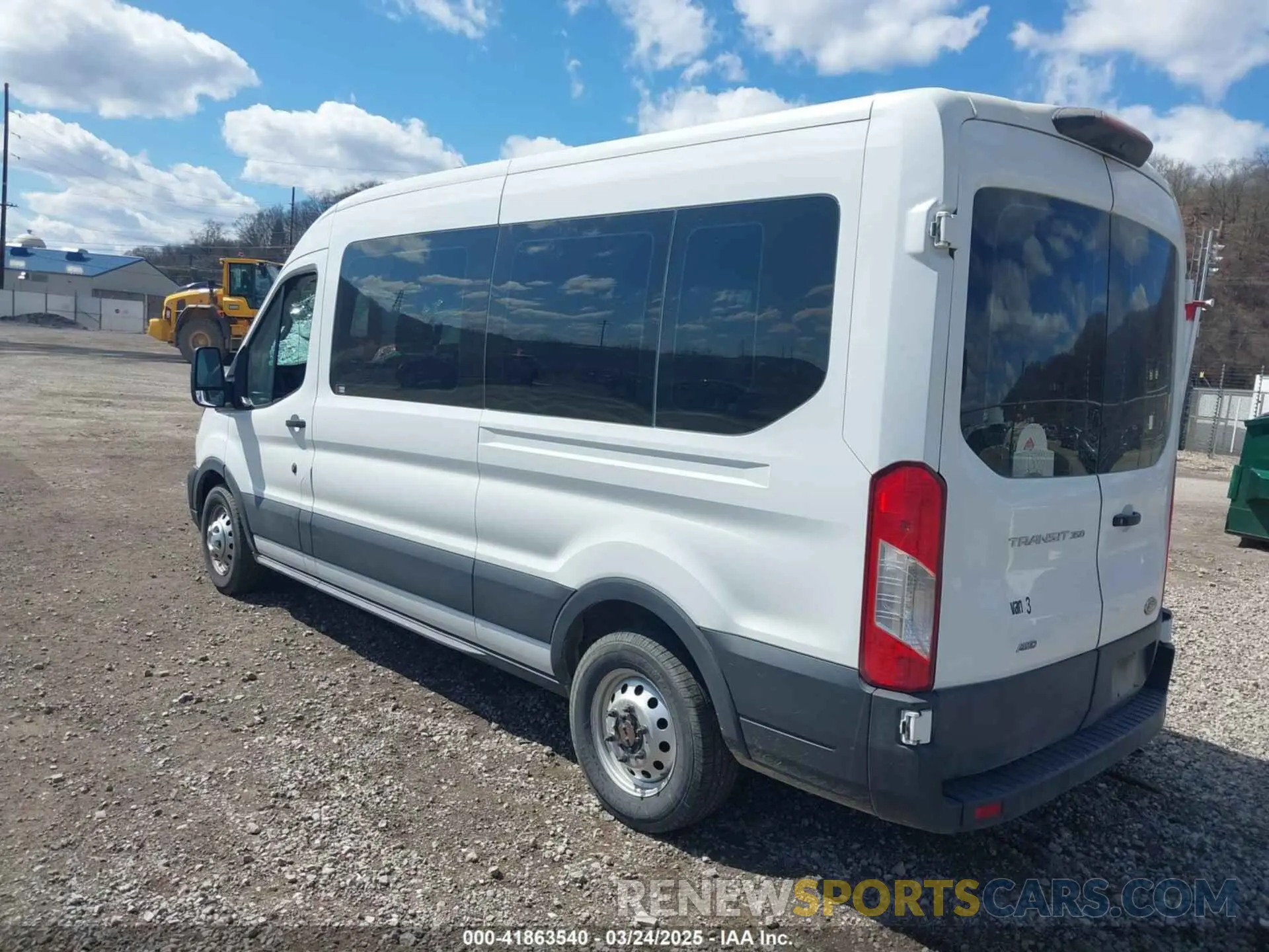 3 Photograph of a damaged car 1FBAX9C89MKA84050 FORD TRANSIT-350 PASSENGER VAN 2021