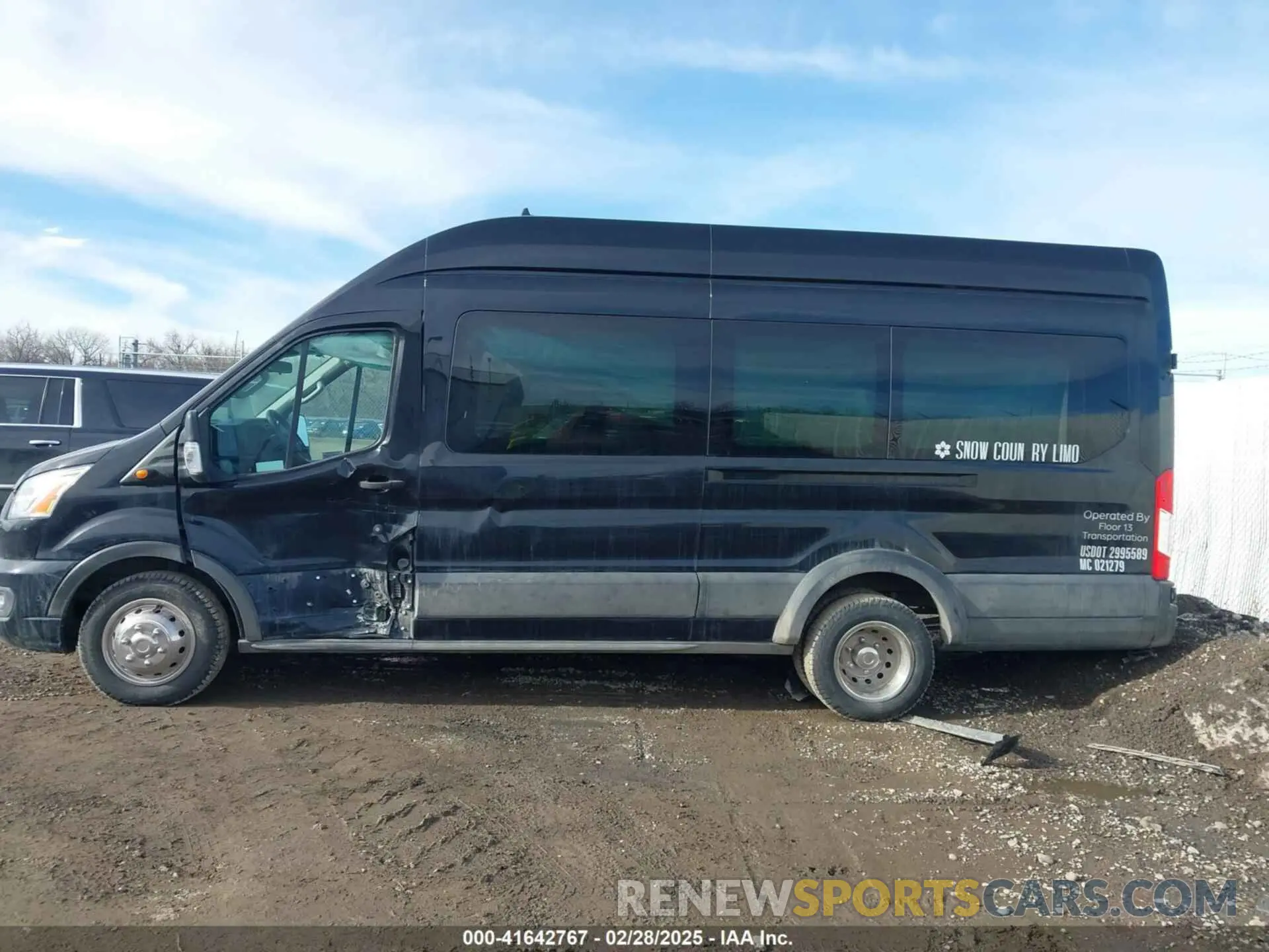 14 Photograph of a damaged car 1FBVU4X8XMKA33308 FORD TRANSIT-350 PASSENGER VAN 2021