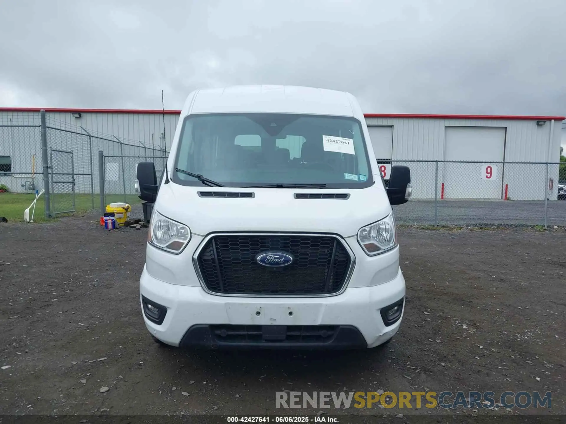 12 Photograph of a damaged car 1FBAX2C86NKA79221 FORD TRANSIT-350 PASSENGER VAN 2022