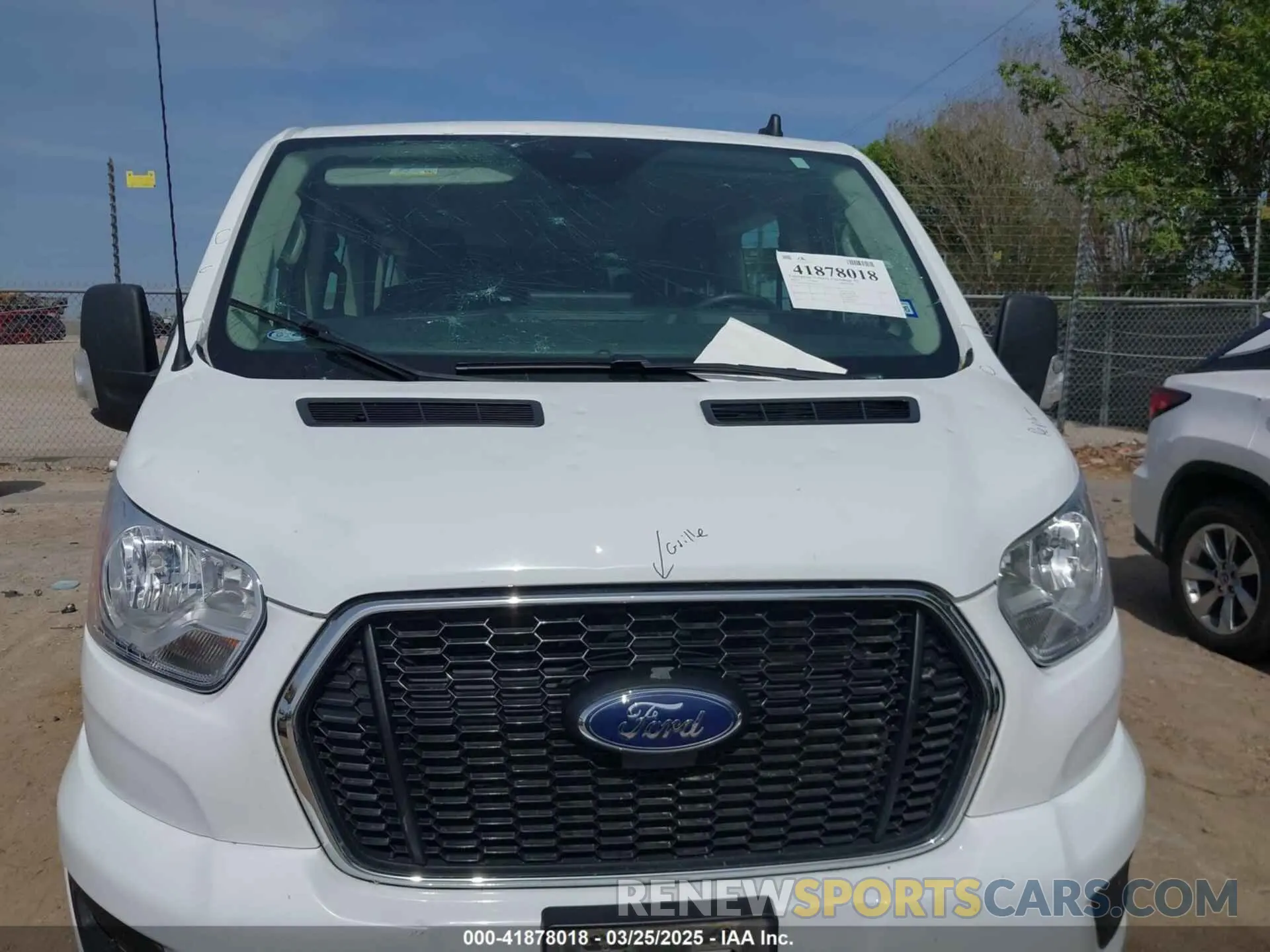 6 Photograph of a damaged car 1FBAX2Y81NKA44210 FORD TRANSIT-350 PASSENGER VAN 2022