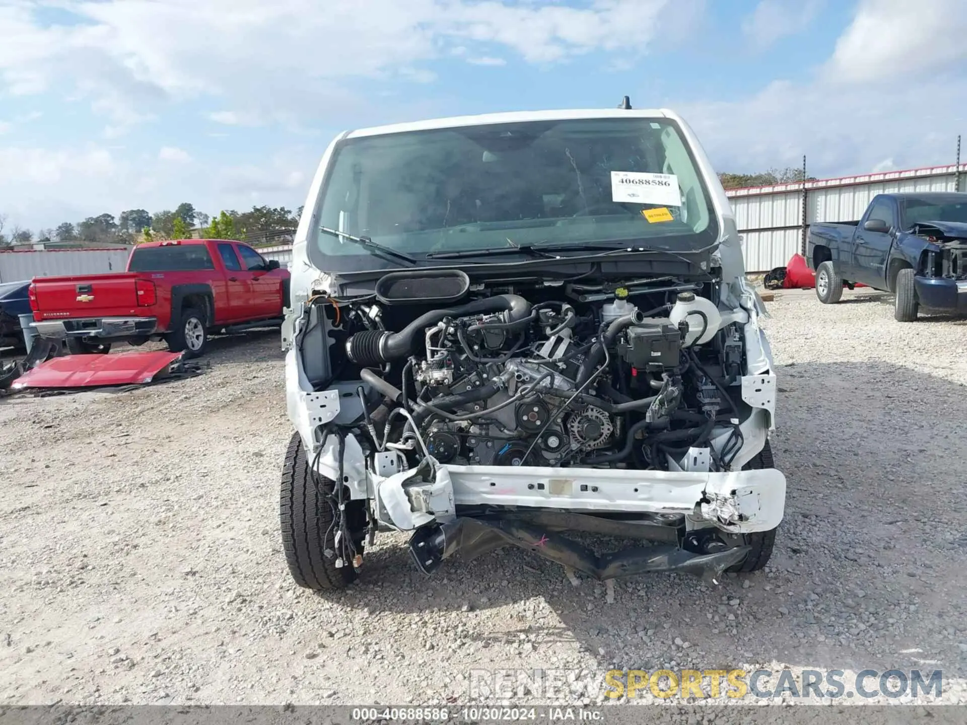 13 Photograph of a damaged car 1FBAX2Y83NKA59579 FORD TRANSIT-350 PASSENGER VAN 2022