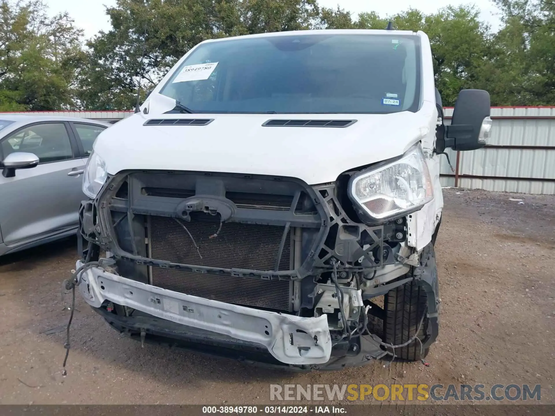 6 Photograph of a damaged car 1FBAX2Y86NKA79079 FORD TRANSIT-350 PASSENGER VAN 2022