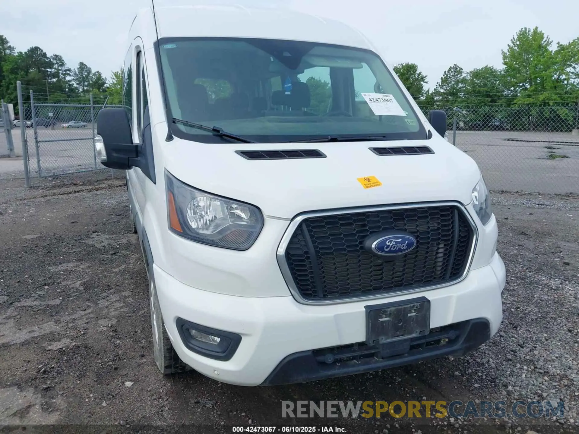 6 Photograph of a damaged car 1FBAX2C81PKA94146 FORD TRANSIT-350 PASSENGER VAN 2023