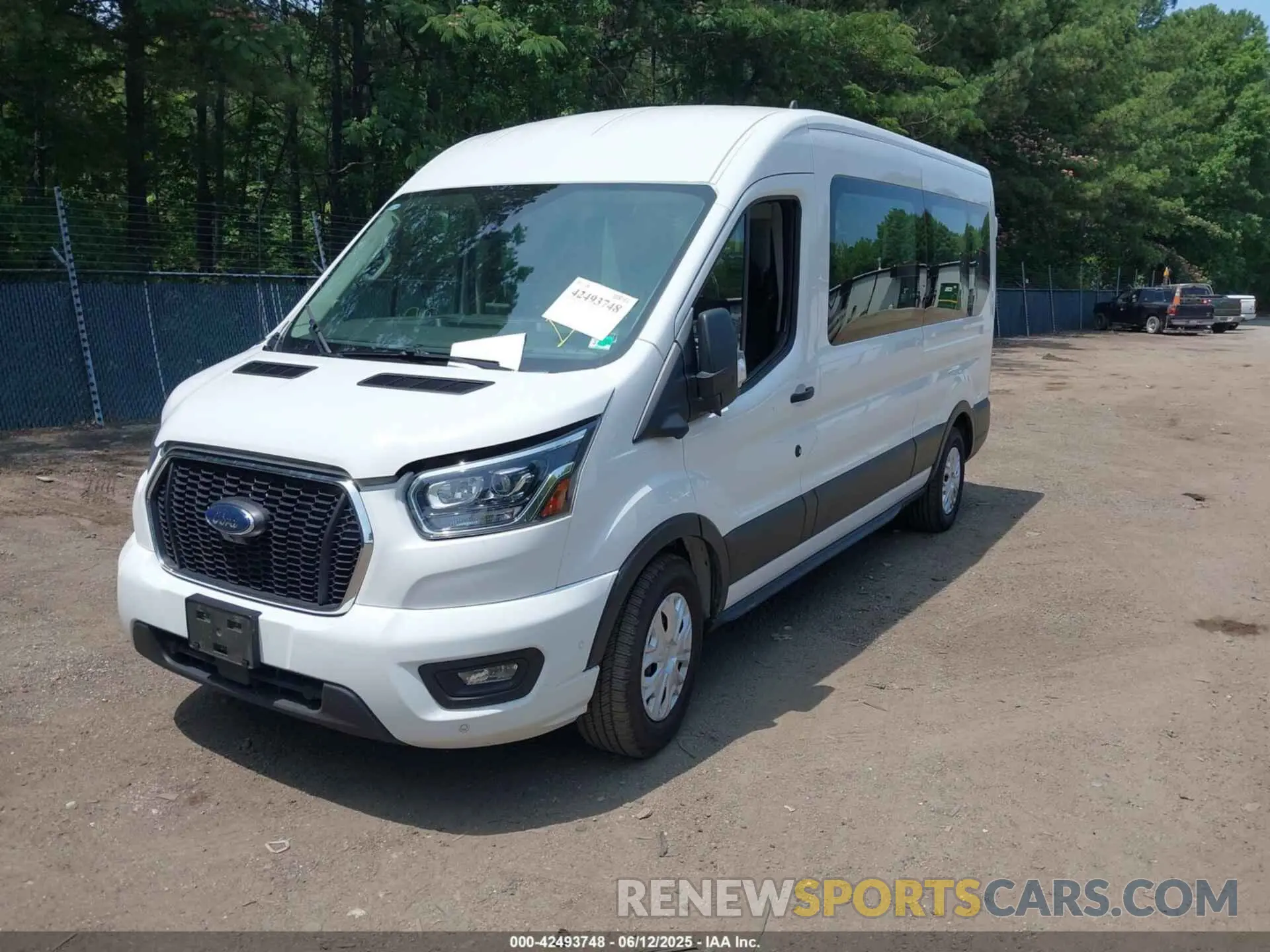 2 Photograph of a damaged car 1FBAX2C82PKA53394 FORD TRANSIT-350 PASSENGER VAN 2023