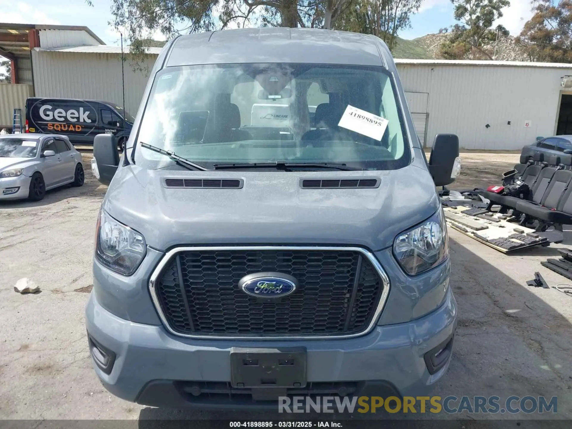 12 Photograph of a damaged car 1FBAX2C82PKB58582 FORD TRANSIT-350 PASSENGER VAN 2023