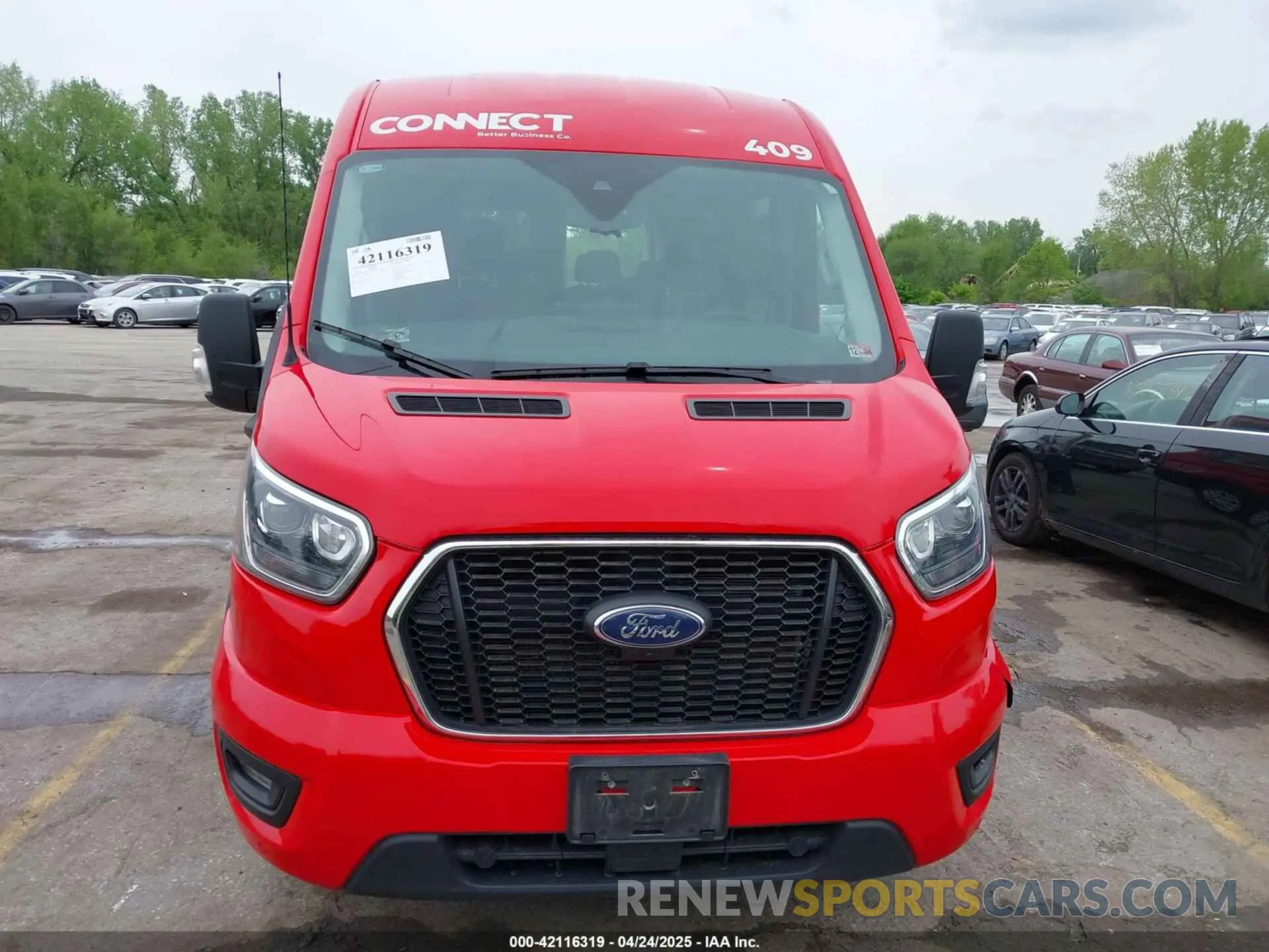 12 Photograph of a damaged car 1FBAX2CG0PKB98201 FORD TRANSIT-350 PASSENGER VAN 2023
