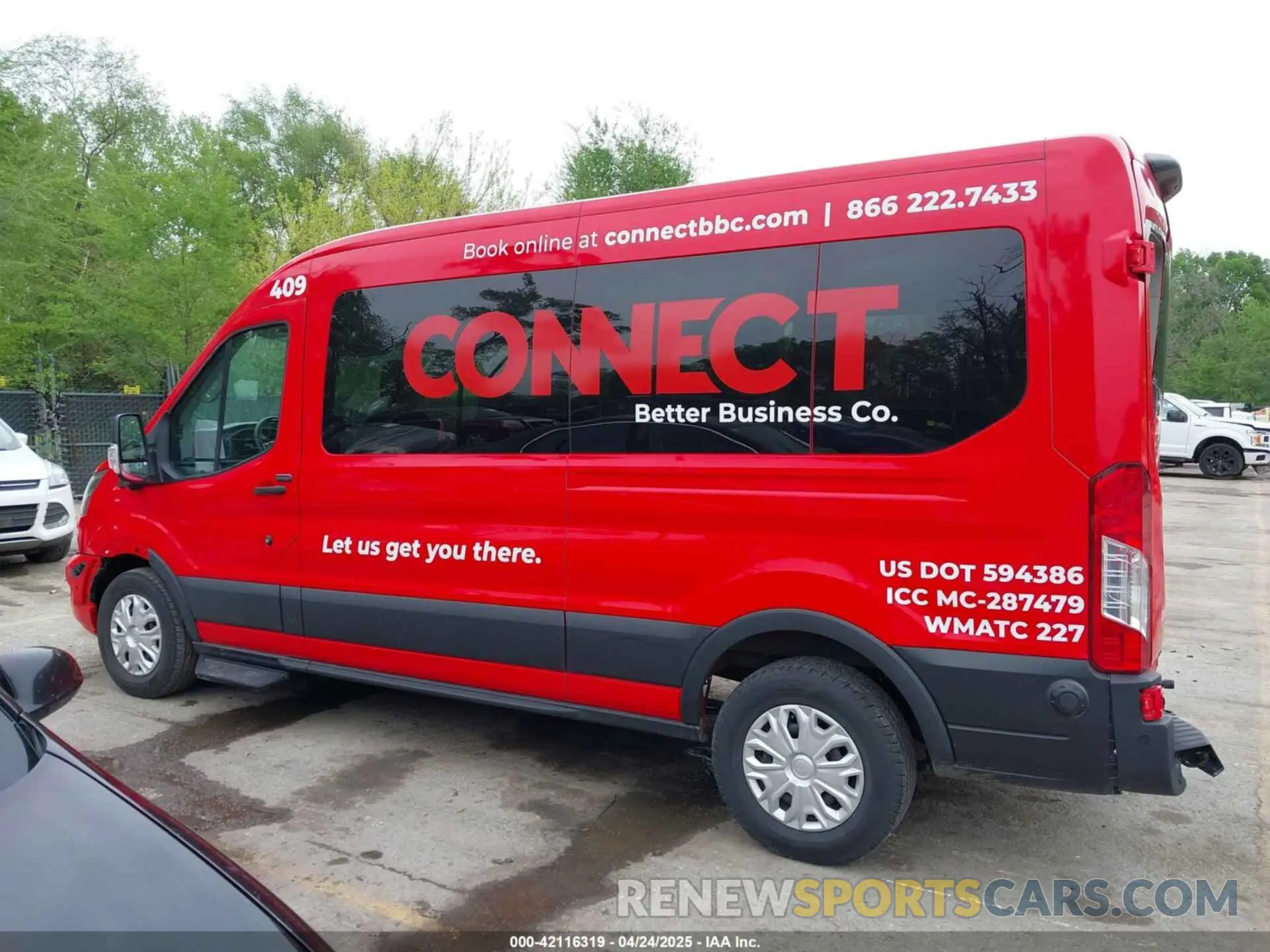 14 Photograph of a damaged car 1FBAX2CG0PKB98201 FORD TRANSIT-350 PASSENGER VAN 2023
