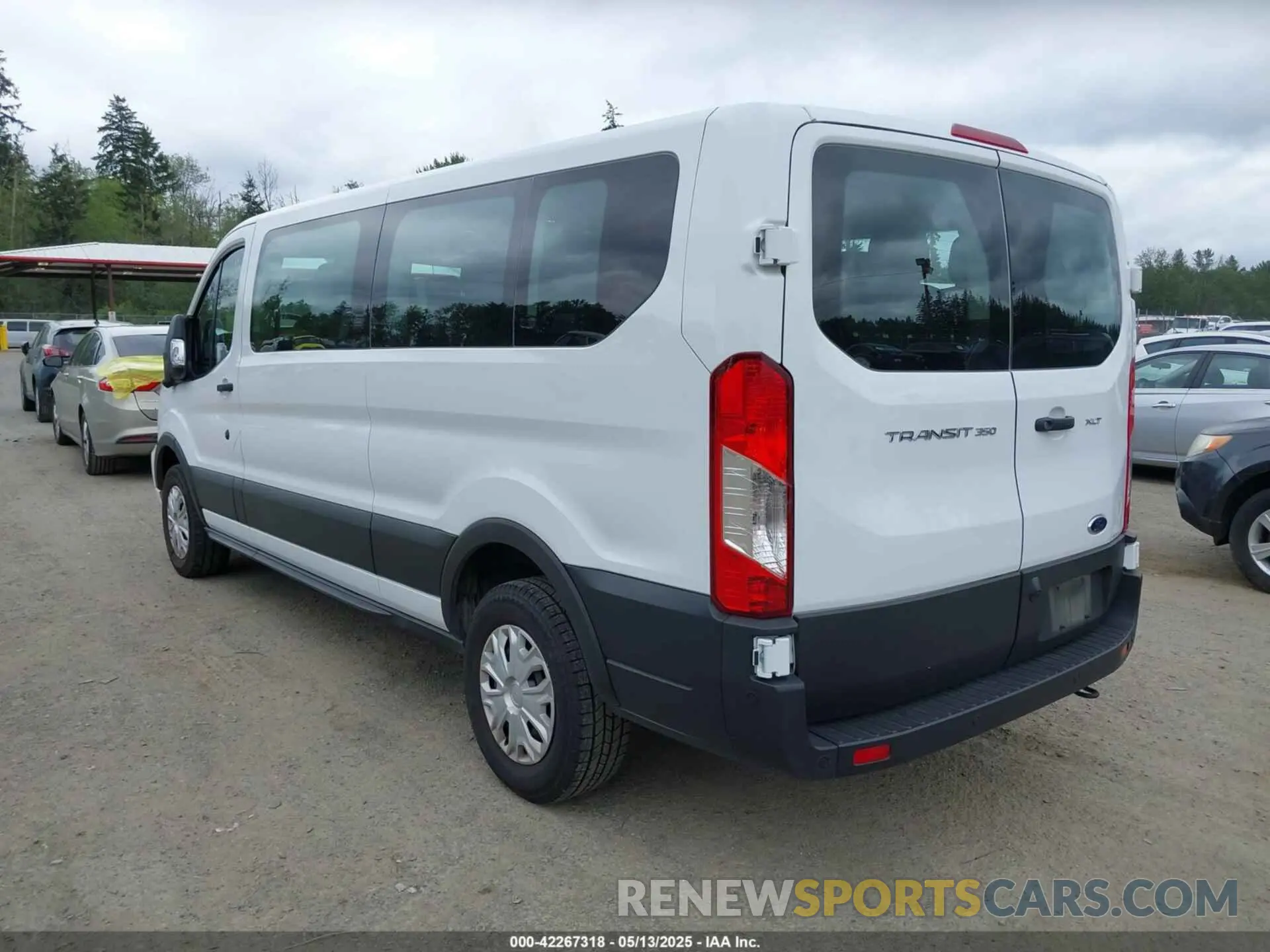 3 Photograph of a damaged car 1FBAX2Y81PKB41295 FORD TRANSIT-350 PASSENGER VAN 2023