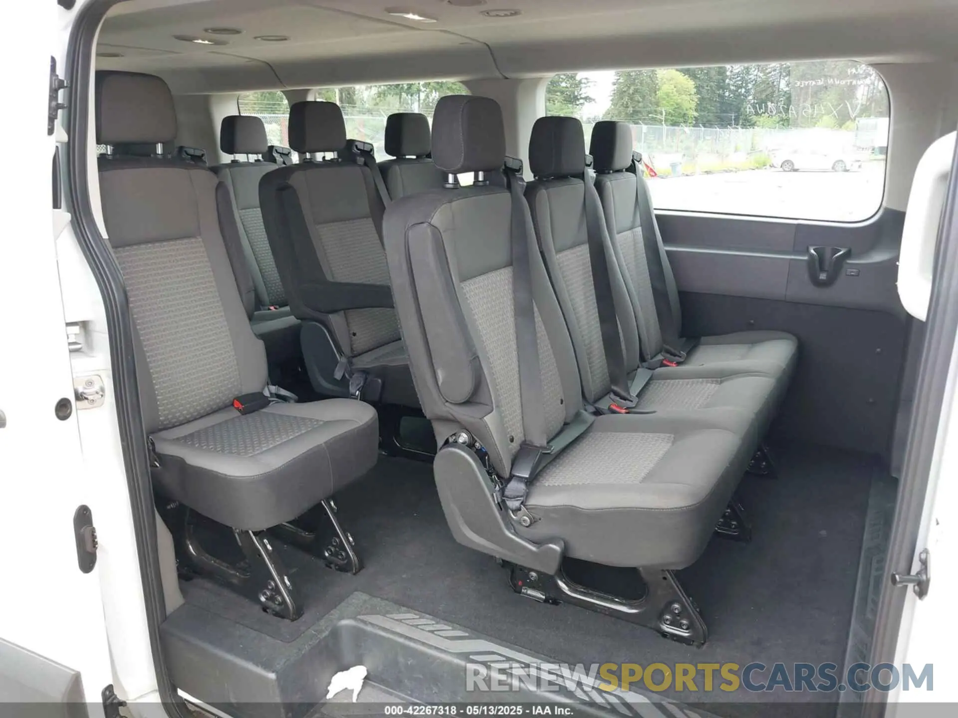 8 Photograph of a damaged car 1FBAX2Y81PKB41295 FORD TRANSIT-350 PASSENGER VAN 2023