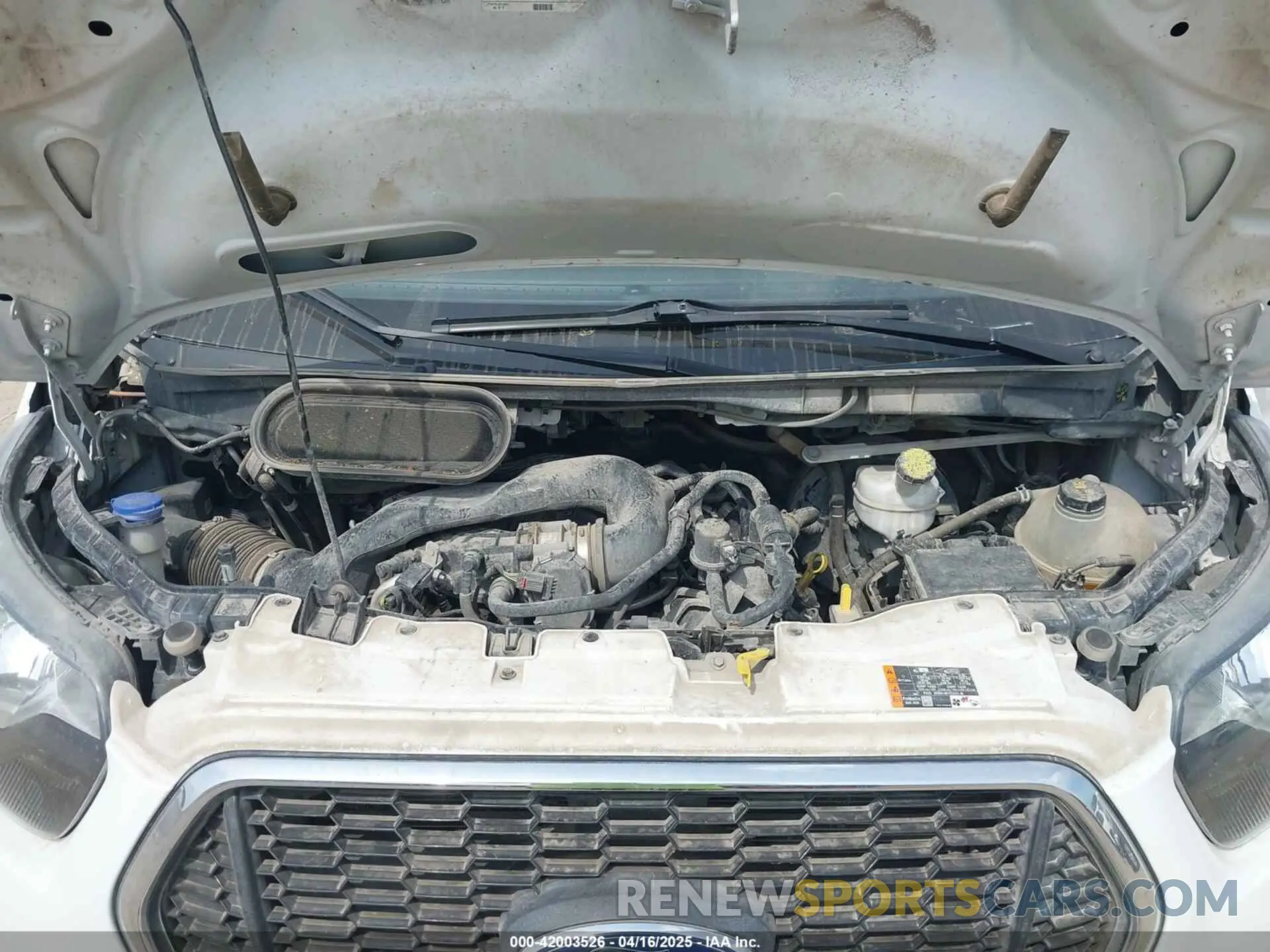10 Photograph of a damaged car 1FBAX2Y86PKA89470 FORD TRANSIT-350 PASSENGER VAN 2023