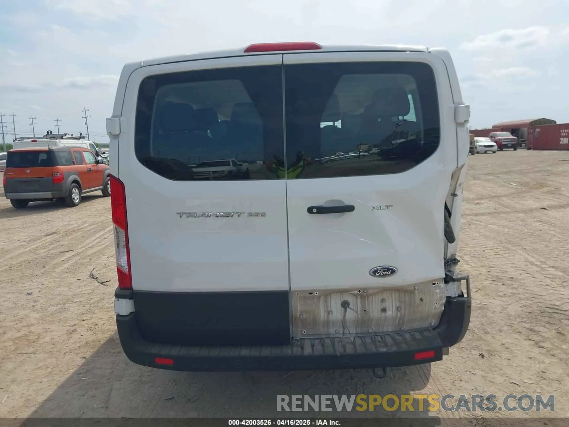 17 Photograph of a damaged car 1FBAX2Y86PKA89470 FORD TRANSIT-350 PASSENGER VAN 2023