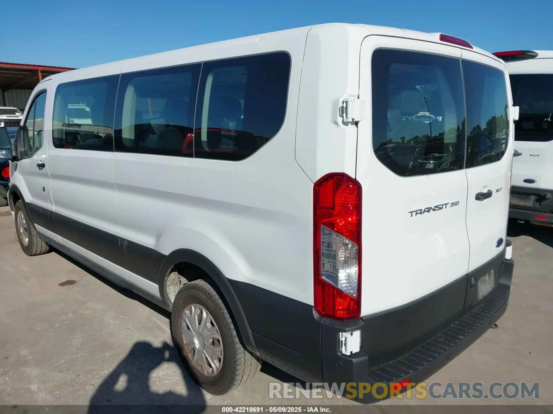 3 Photograph of a damaged car 1FBAX2Y8XPKB41098 FORD TRANSIT-350 PASSENGER VAN 2023