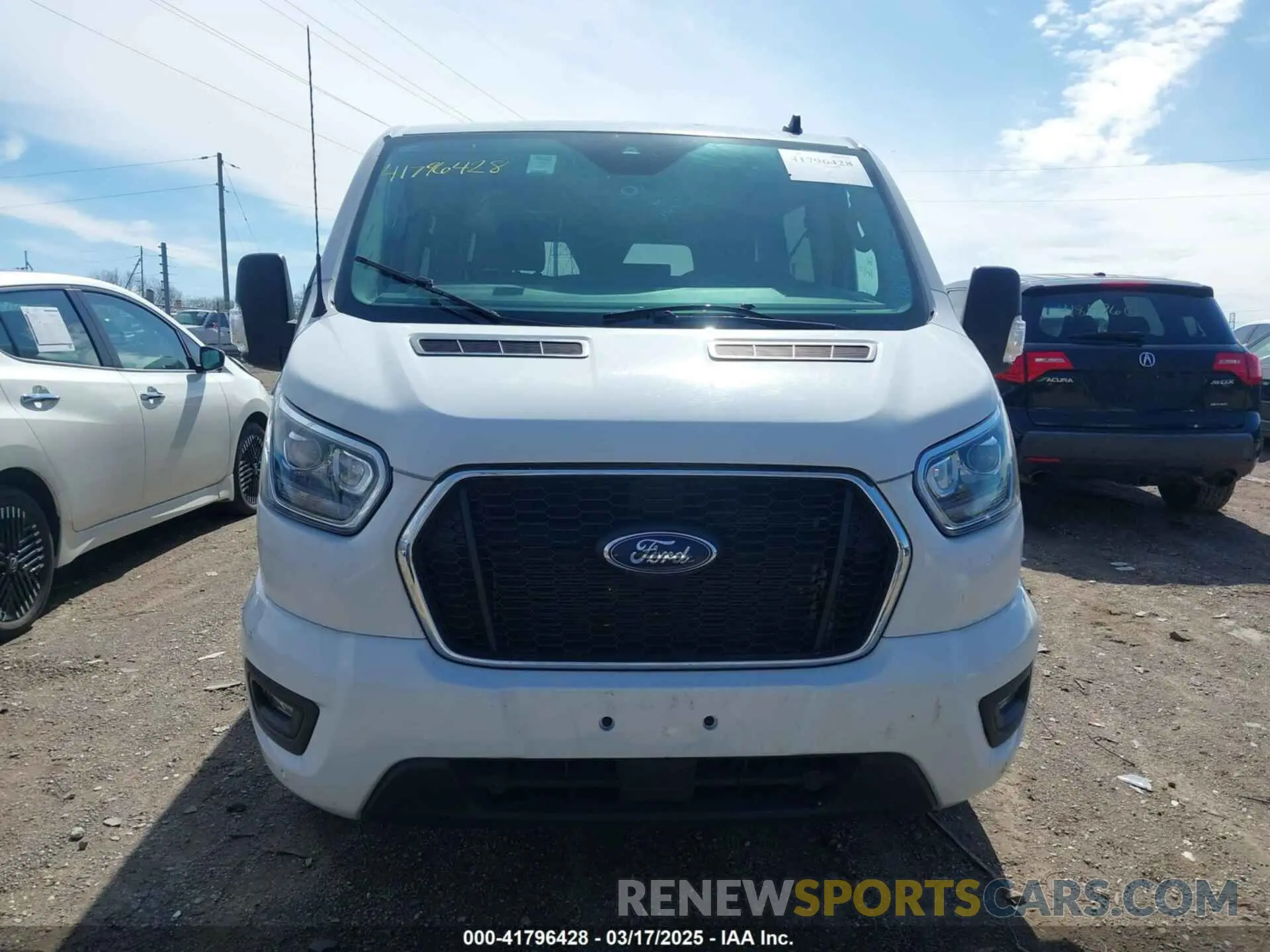 12 Photograph of a damaged car 1FBAX2YG2PKA45201 FORD TRANSIT-350 PASSENGER VAN 2023
