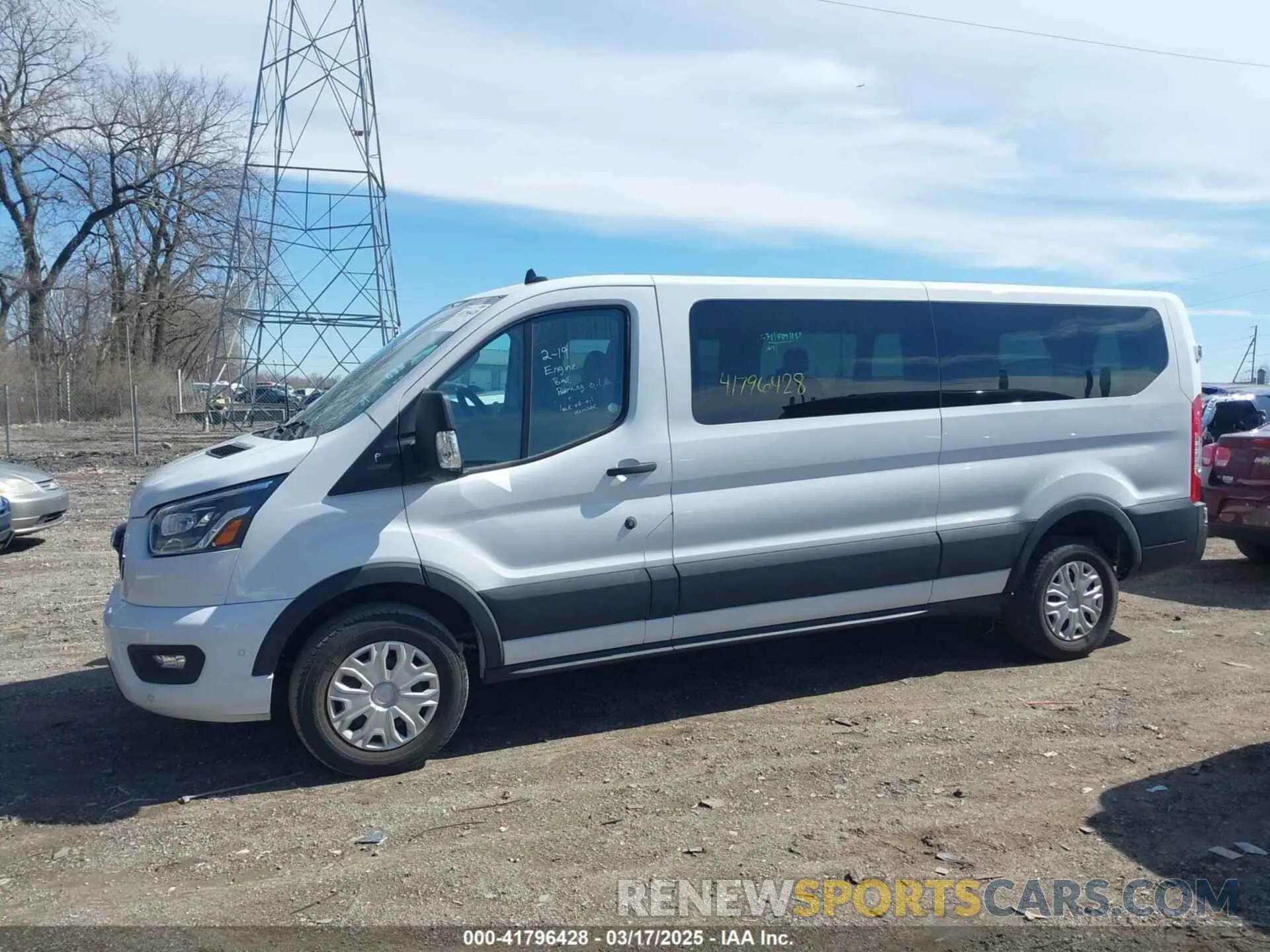 14 Photograph of a damaged car 1FBAX2YG2PKA45201 FORD TRANSIT-350 PASSENGER VAN 2023