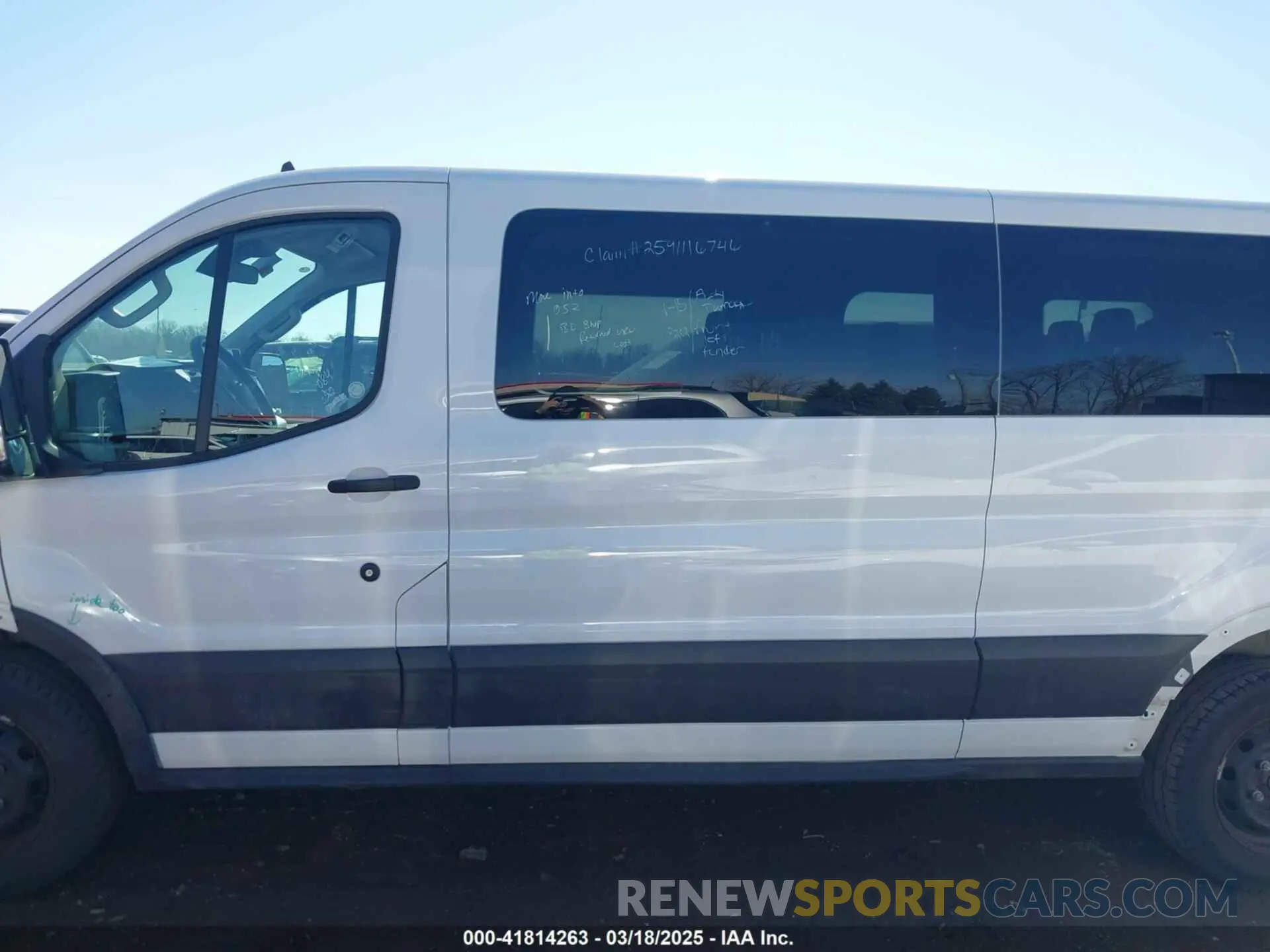 14 Photograph of a damaged car 1FBAX2YG2PKB09012 FORD TRANSIT-350 PASSENGER VAN 2023