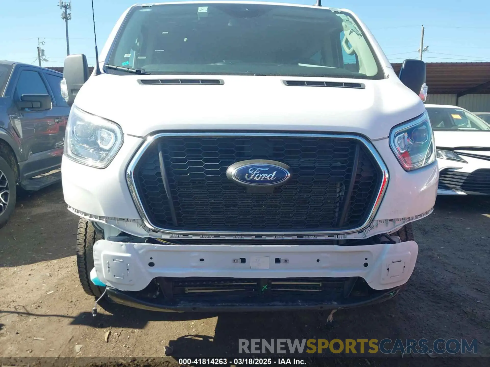 6 Photograph of a damaged car 1FBAX2YG2PKB09012 FORD TRANSIT-350 PASSENGER VAN 2023