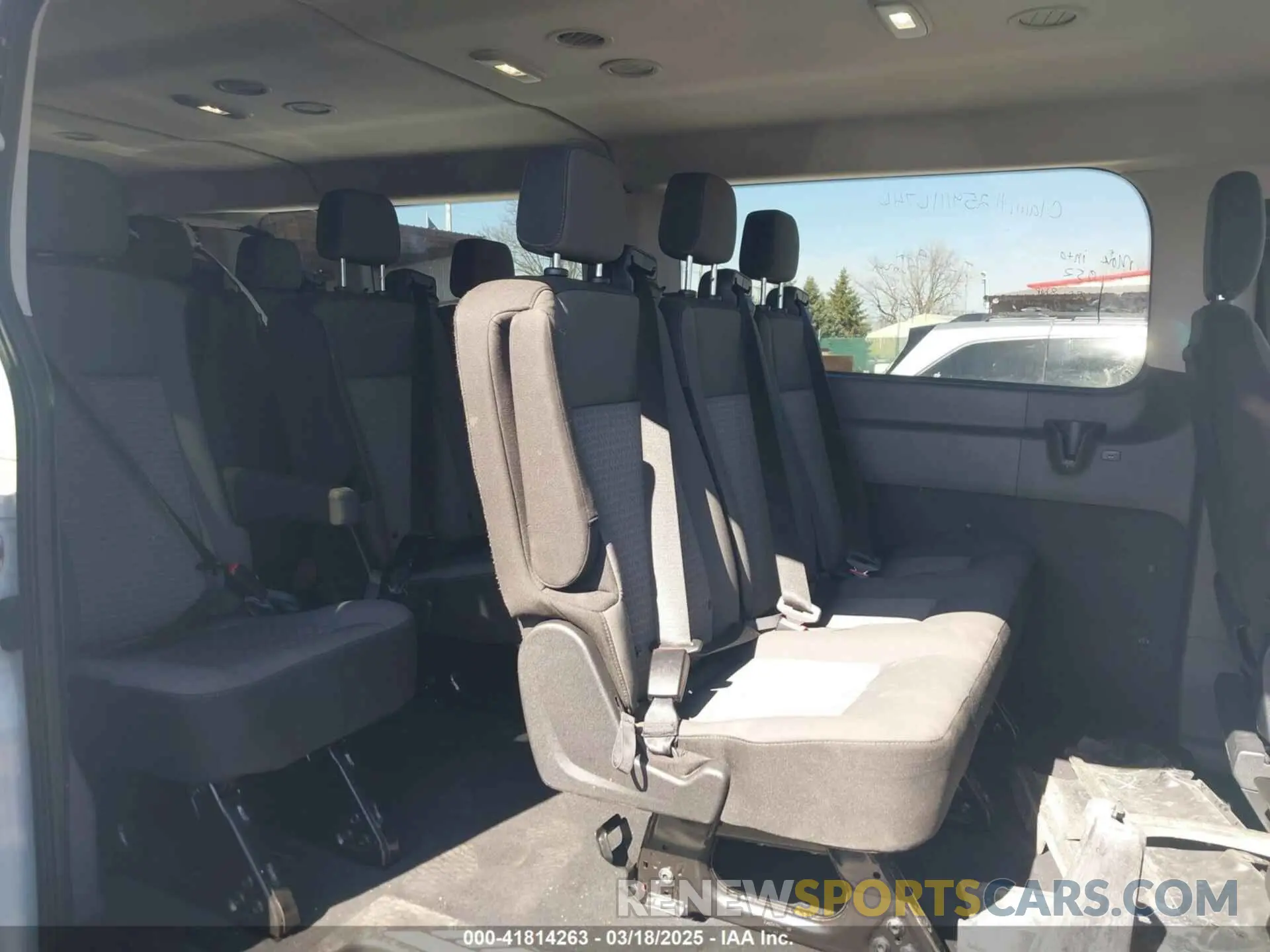 8 Photograph of a damaged car 1FBAX2YG2PKB09012 FORD TRANSIT-350 PASSENGER VAN 2023