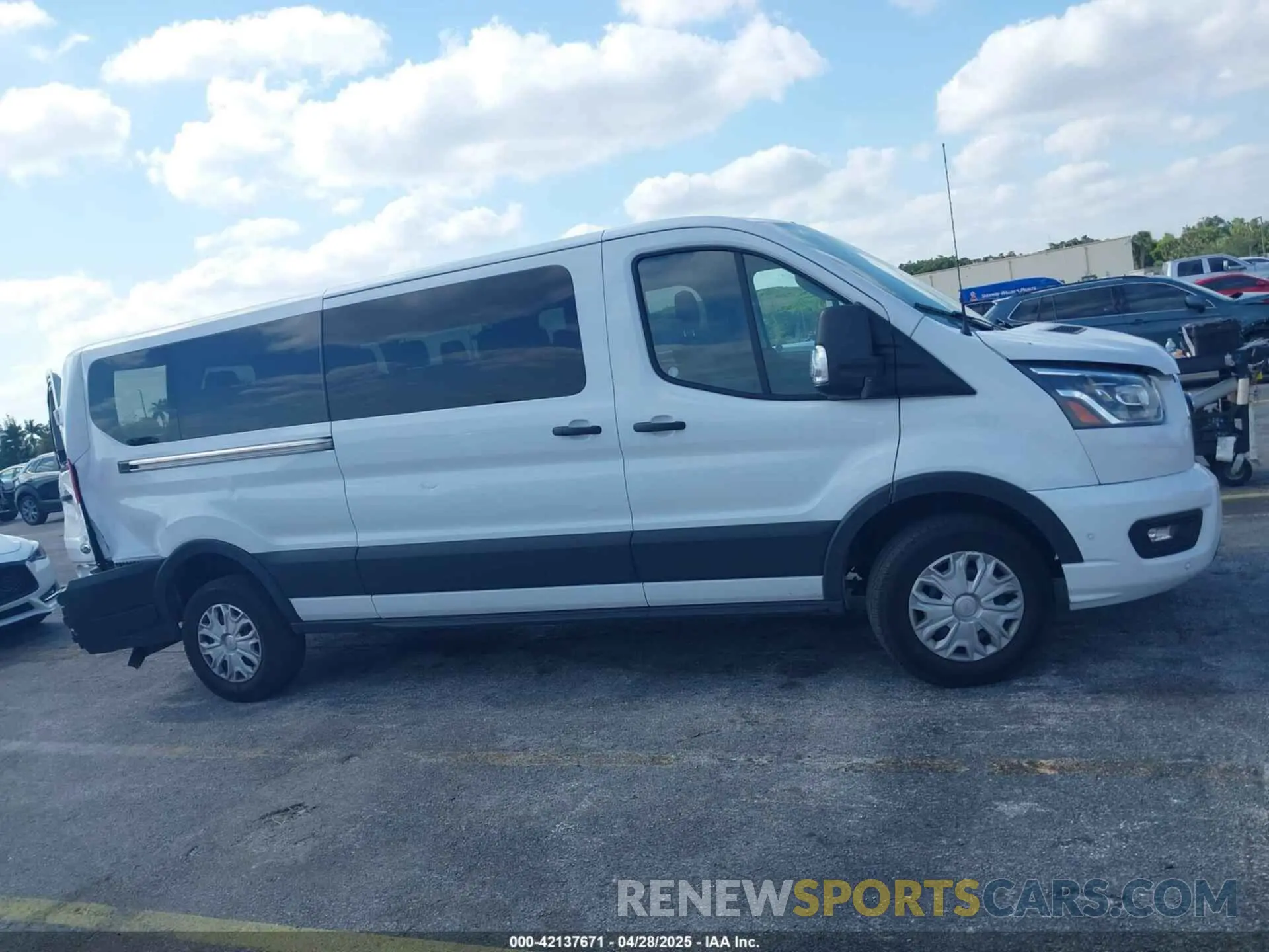13 Photograph of a damaged car 1FBAX2YG6PKB08879 FORD TRANSIT-350 PASSENGER VAN 2023