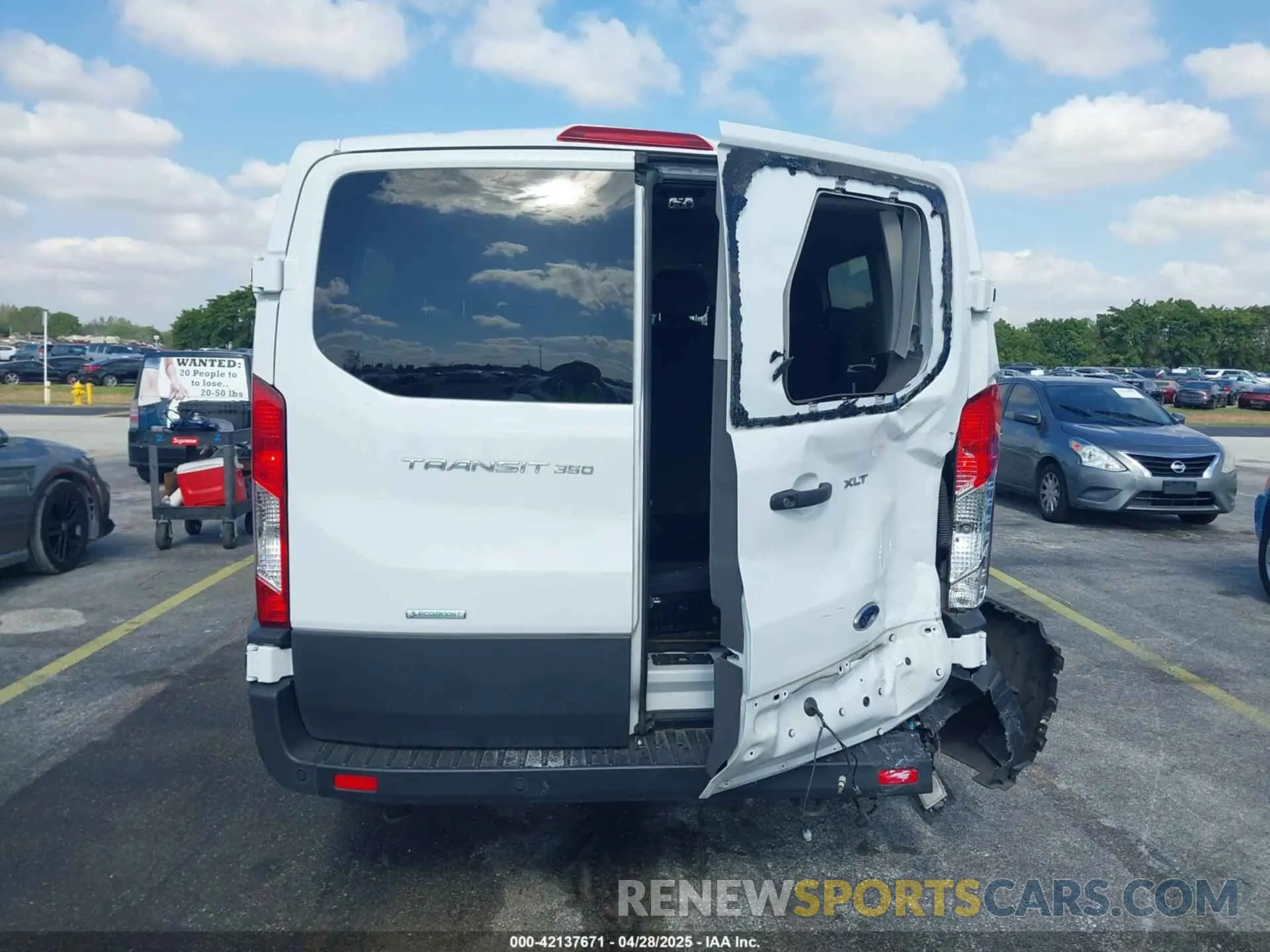 16 Photograph of a damaged car 1FBAX2YG6PKB08879 FORD TRANSIT-350 PASSENGER VAN 2023