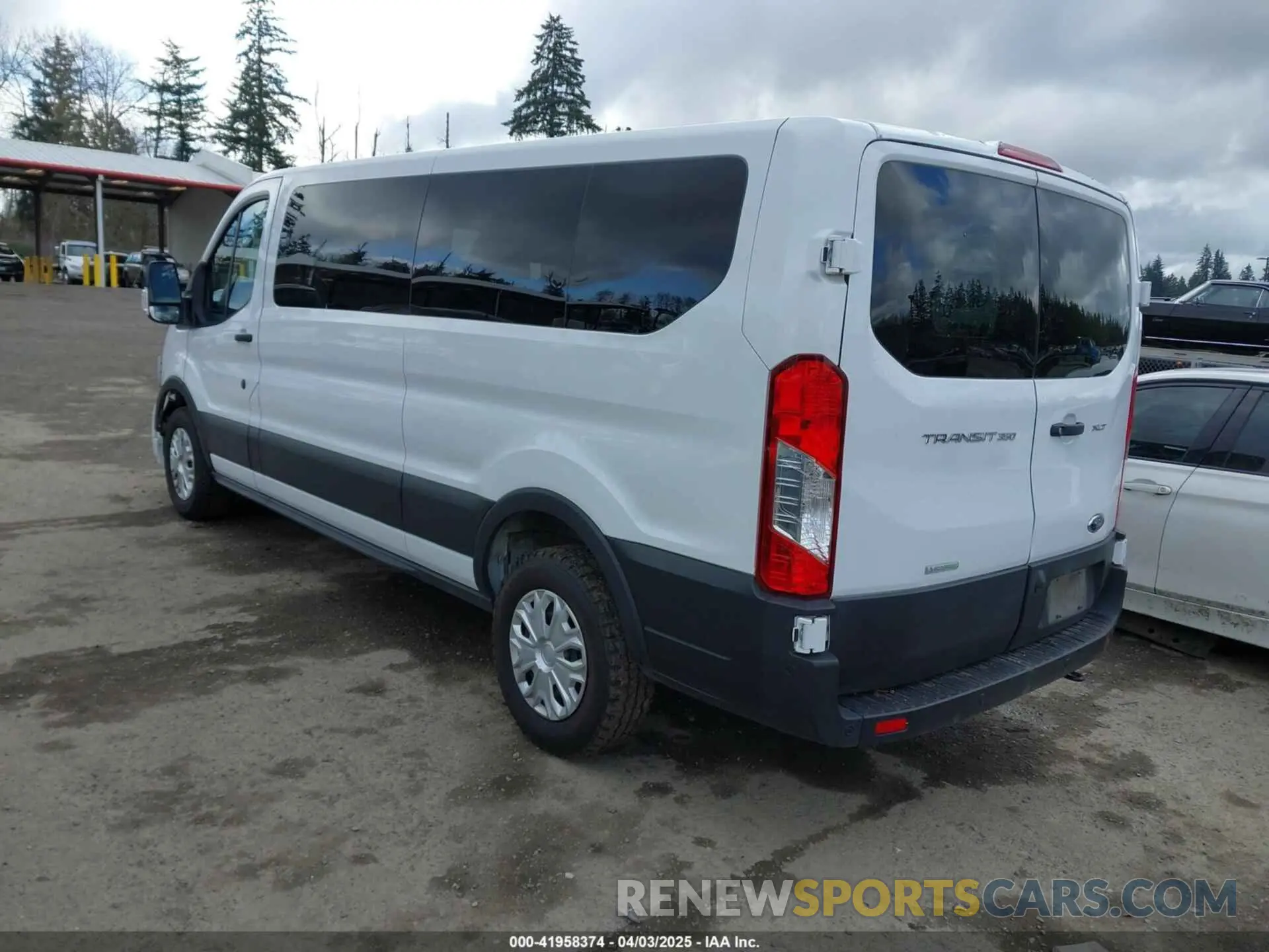 3 Photograph of a damaged car 1FBAX2YGXPKA94291 FORD TRANSIT-350 PASSENGER VAN 2023