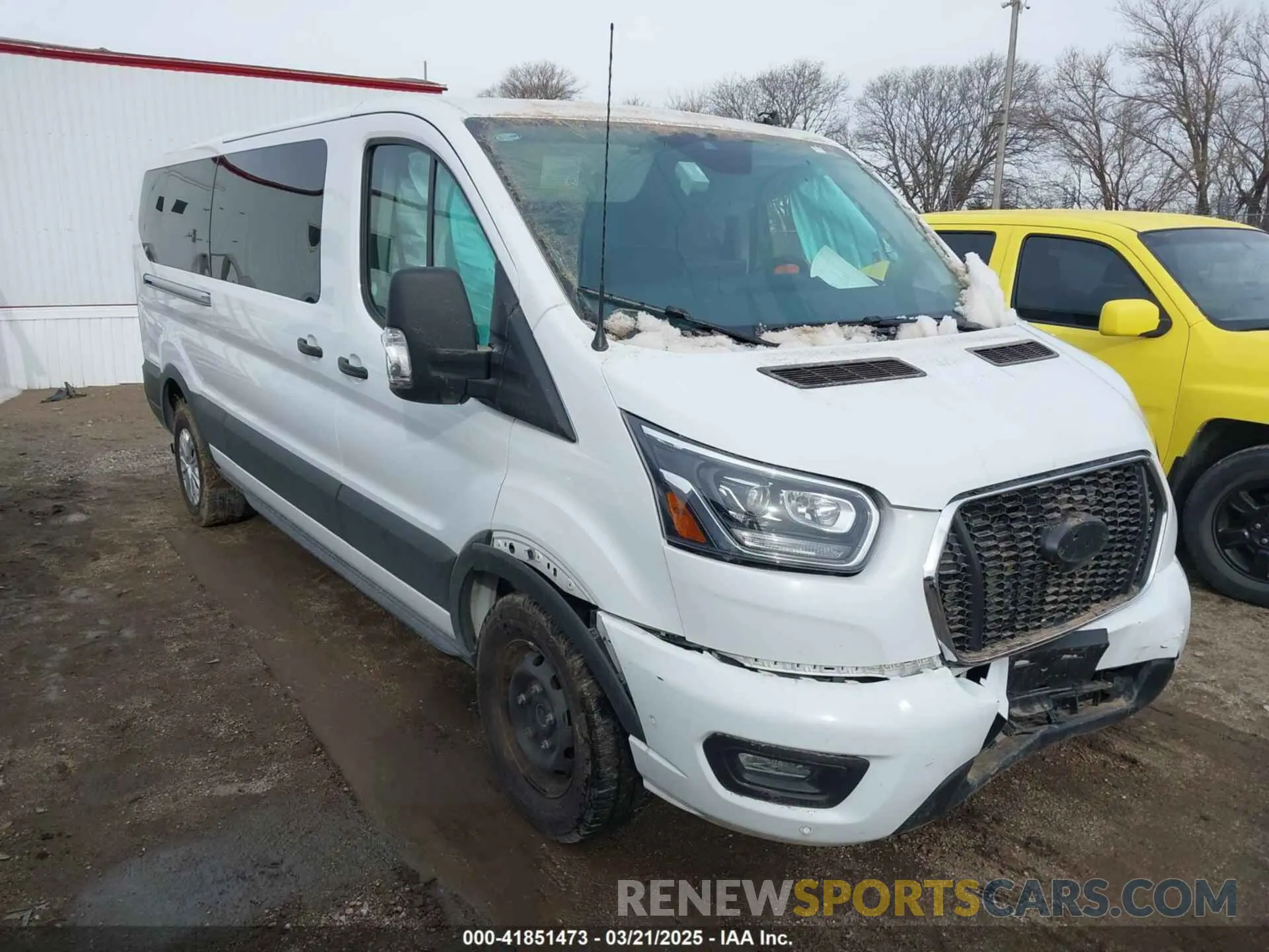 1 Photograph of a damaged car 1FBAX2YGXPKB41710 FORD TRANSIT-350 PASSENGER VAN 2023