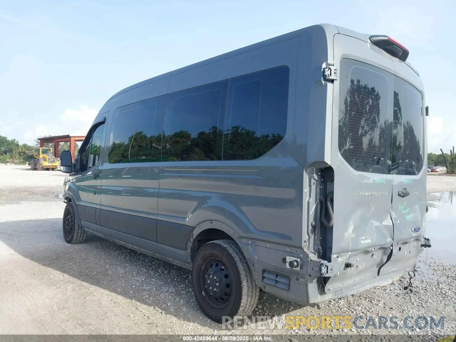 3 Photograph of a damaged car 1FBAX9CGXPKB95475 FORD TRANSIT-350 PASSENGER VAN 2023