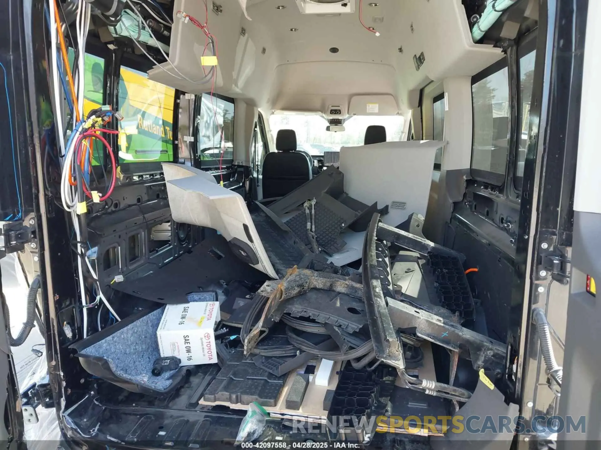 12 Photograph of a damaged car 1FBAX9XG7PKA21972 FORD TRANSIT-350 PASSENGER VAN 2023