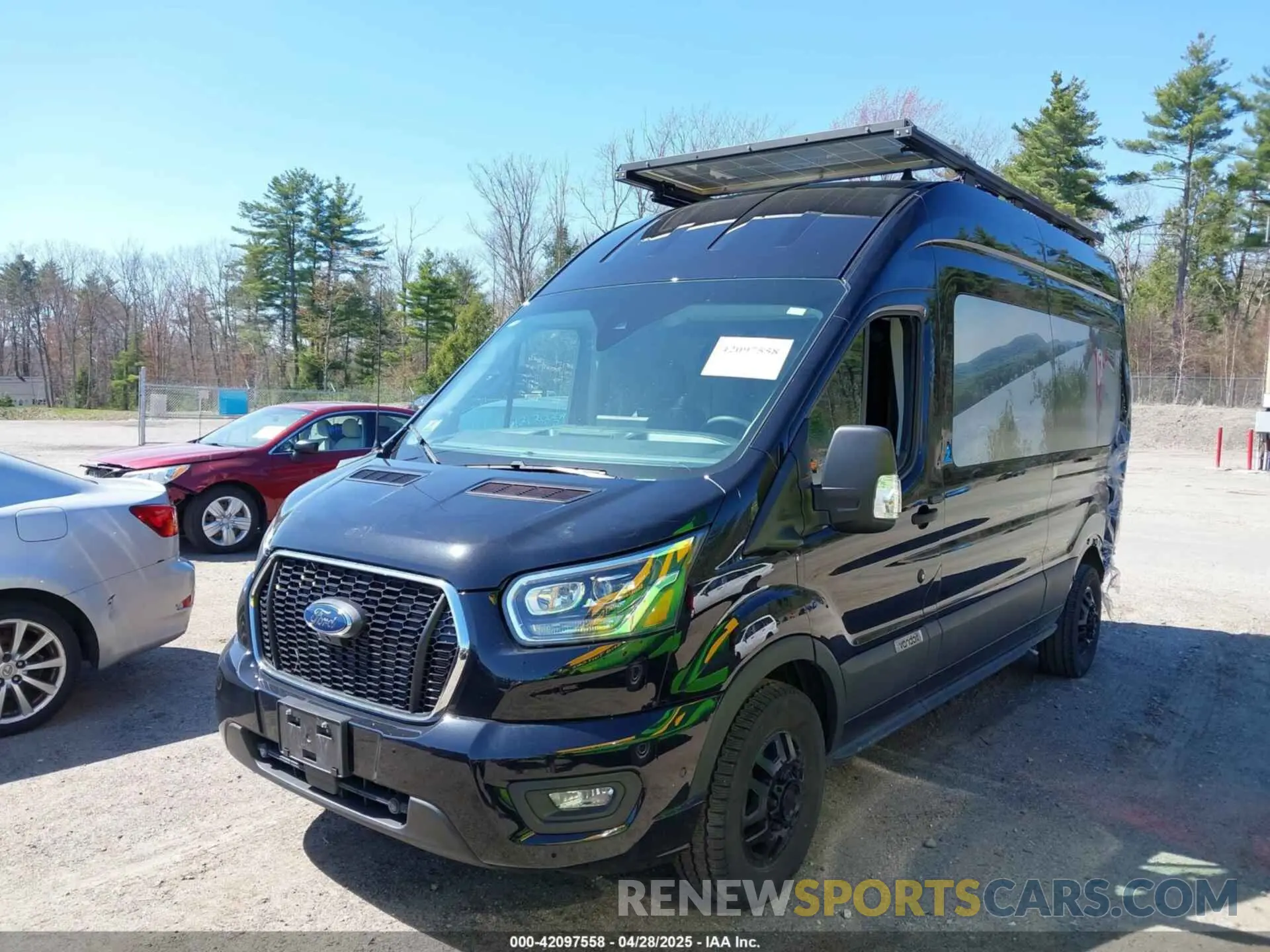 2 Photograph of a damaged car 1FBAX9XG7PKA21972 FORD TRANSIT-350 PASSENGER VAN 2023