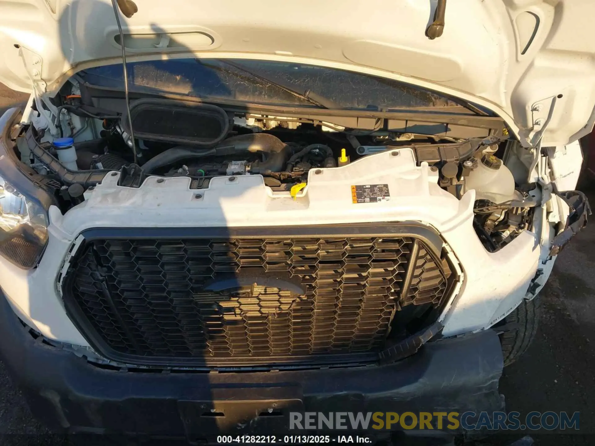 10 Photograph of a damaged car 1FBAX9Y80PKA16636 FORD TRANSIT-350 PASSENGER VAN 2023
