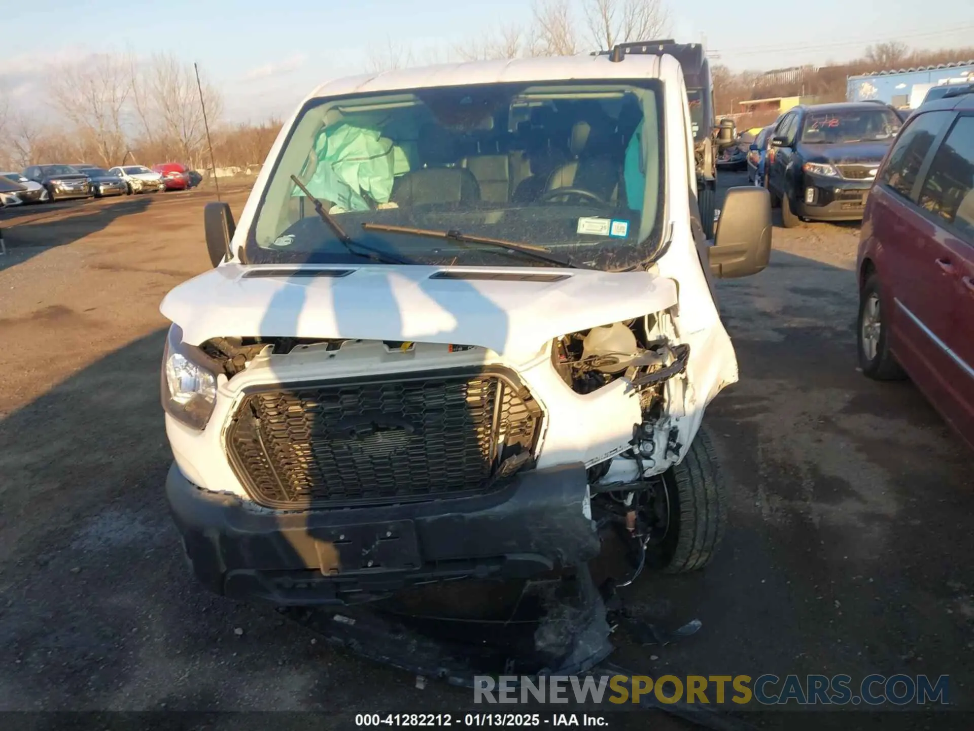 12 Photograph of a damaged car 1FBAX9Y80PKA16636 FORD TRANSIT-350 PASSENGER VAN 2023